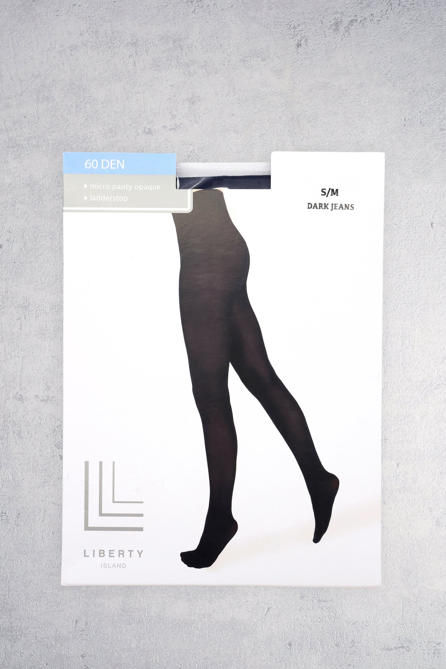 Photo produit 4 de Collant bleu foncé - 60 den de Liberty Island pour Femmes