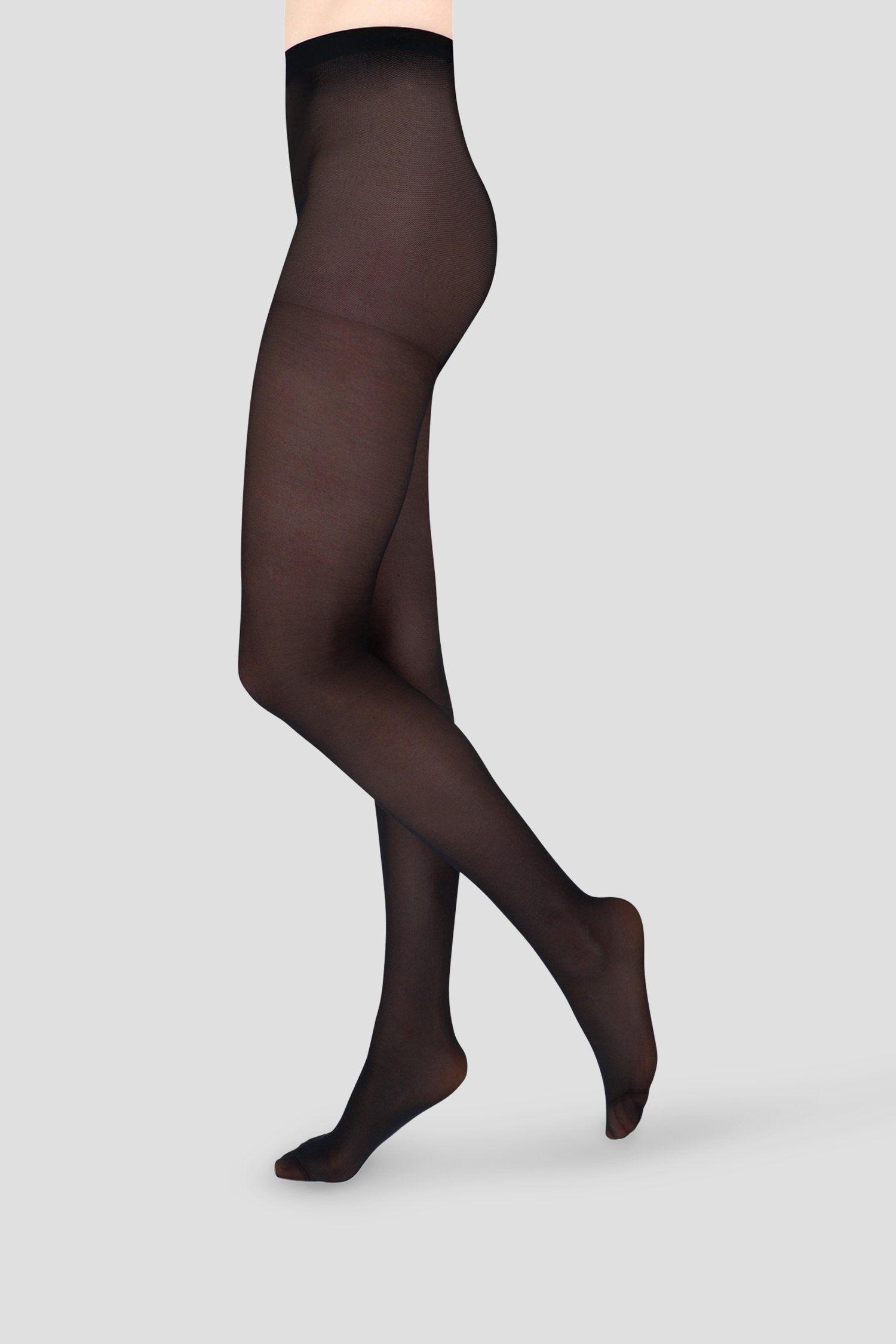 Le devant de Collant gris foncé - 35 den de Liberty Island pour Femmes