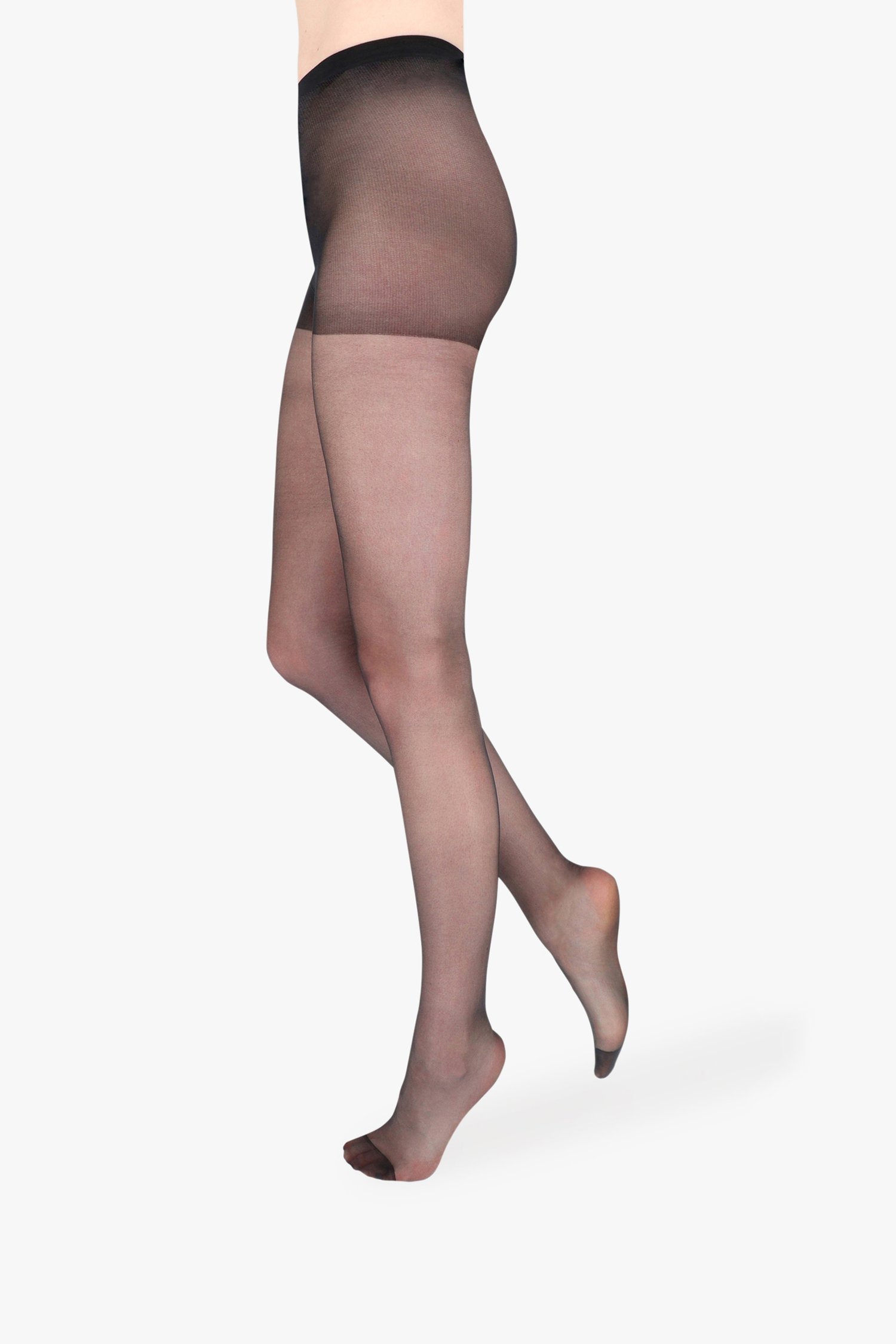 Collant noir - 20 den de Liberty Island pour Femmes