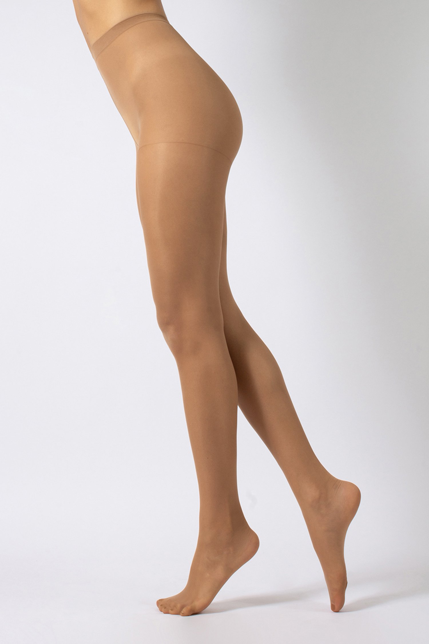 Collants en nylon beige clair - 20 den  de Cette pour Femmes