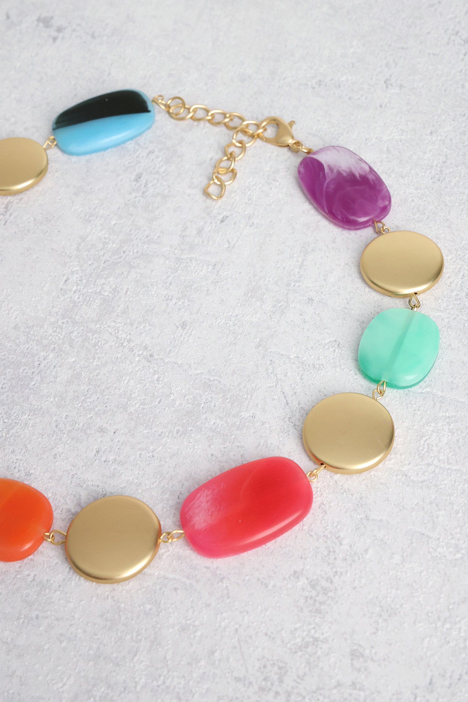 Collier coloré de Liberty Island pour Femmes