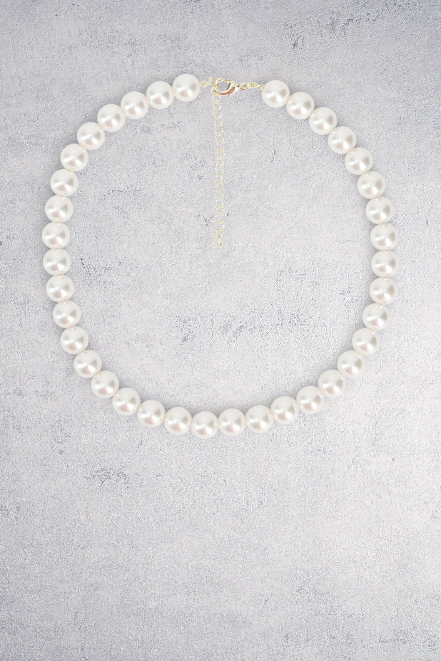 Le devant de Collier de perles écru	 de Liberty Island pour Femmes