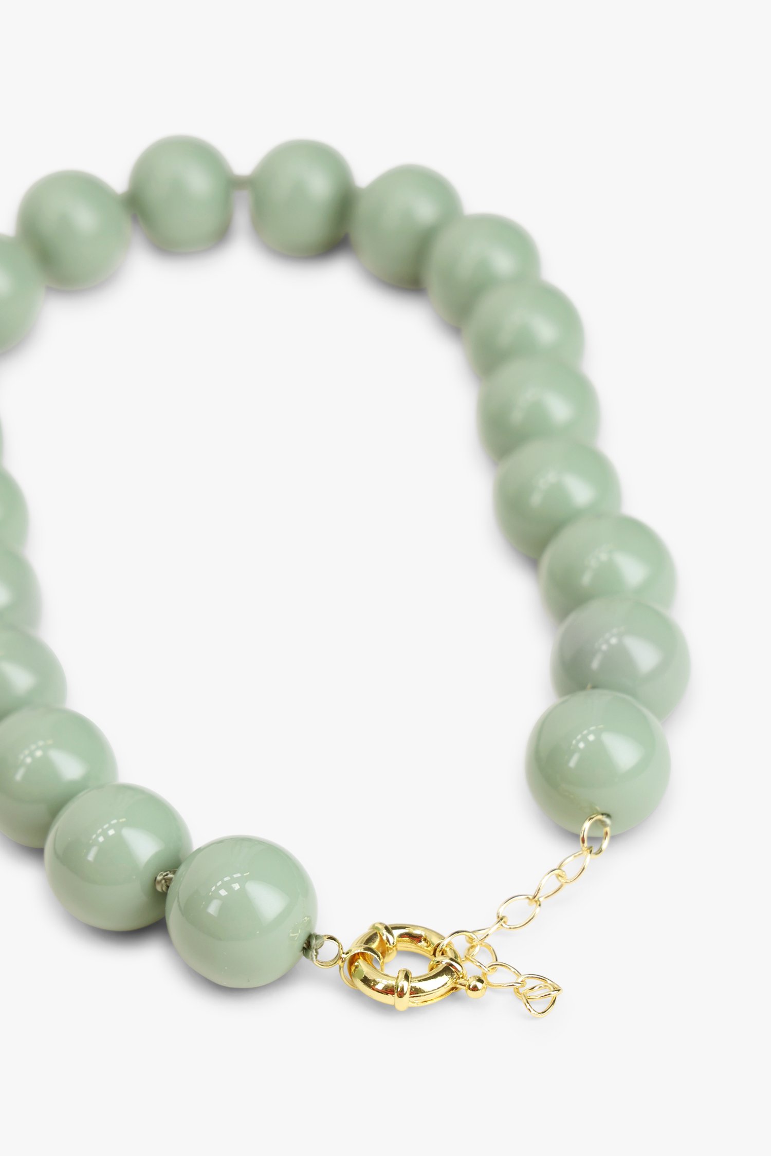 Collier de perles vert menthe 	 de Liberty Island pour Femmes
