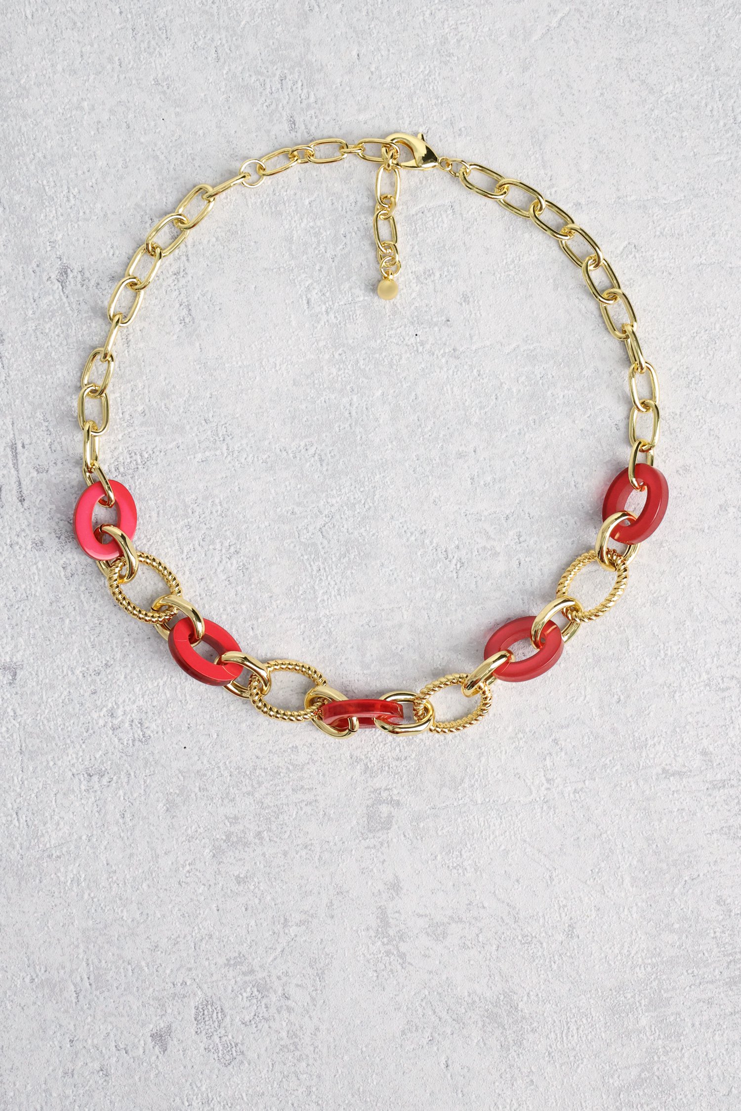 Collier en maillons or-rose de Liberty Island pour Femmes