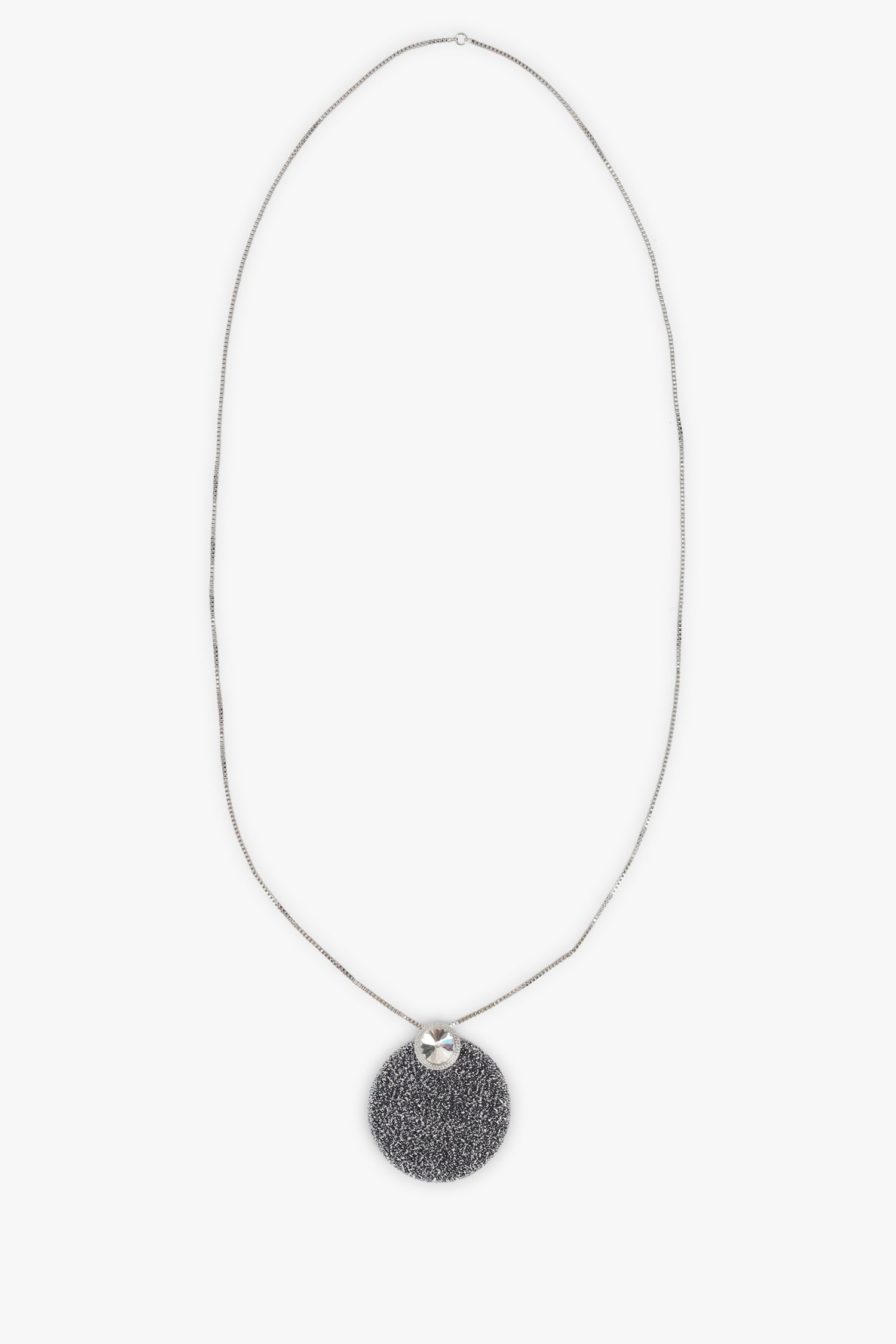 Collier long avec pendentif en argent de Liberty Island pour Femmes