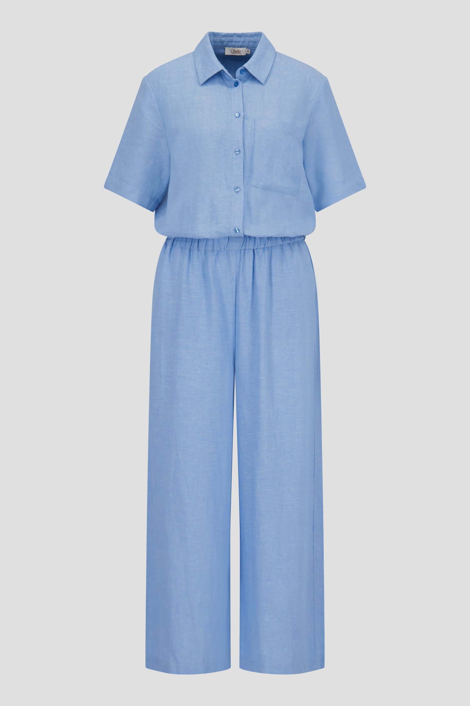 Combinaison bleue à effet chiné de Libelle pour Femmes