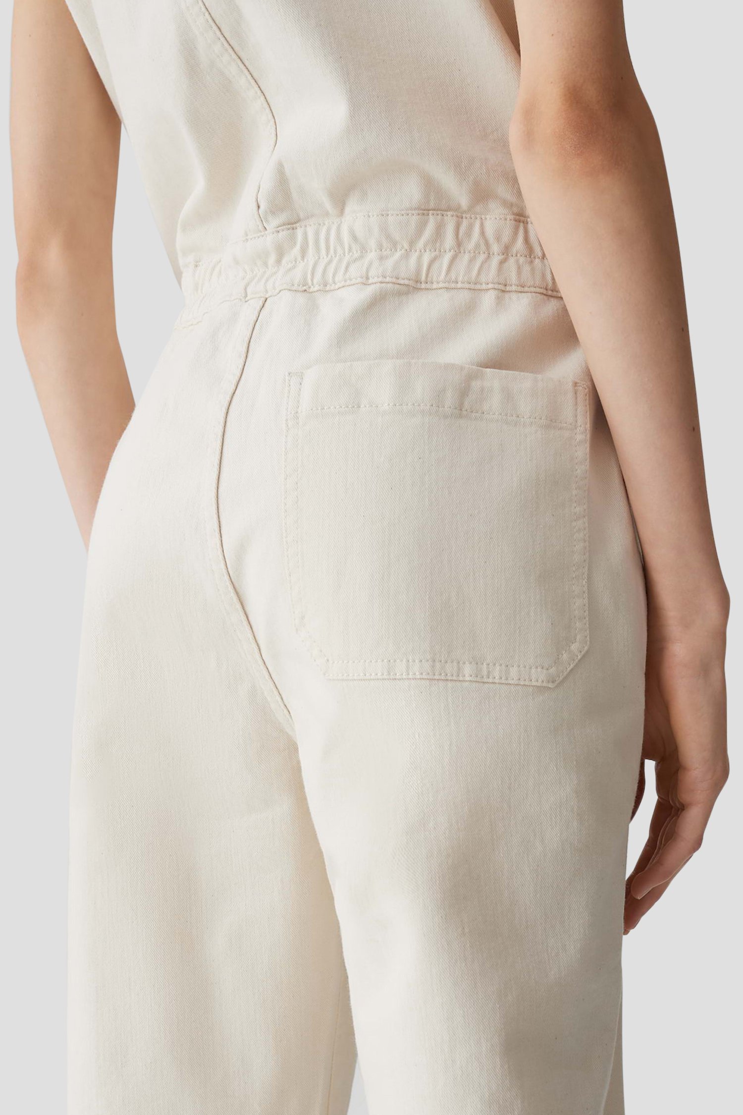 Combinaison en denim beige de Opus pour Femmes