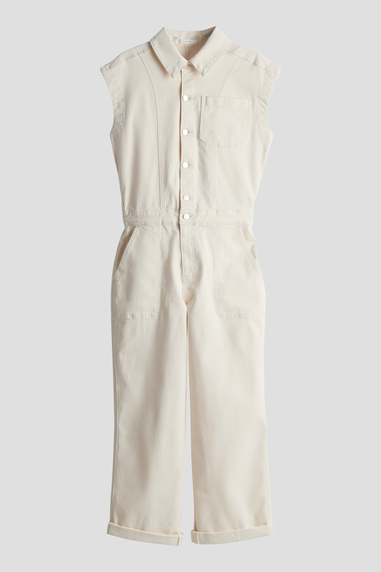 Combinaison en denim beige de Opus pour Femmes