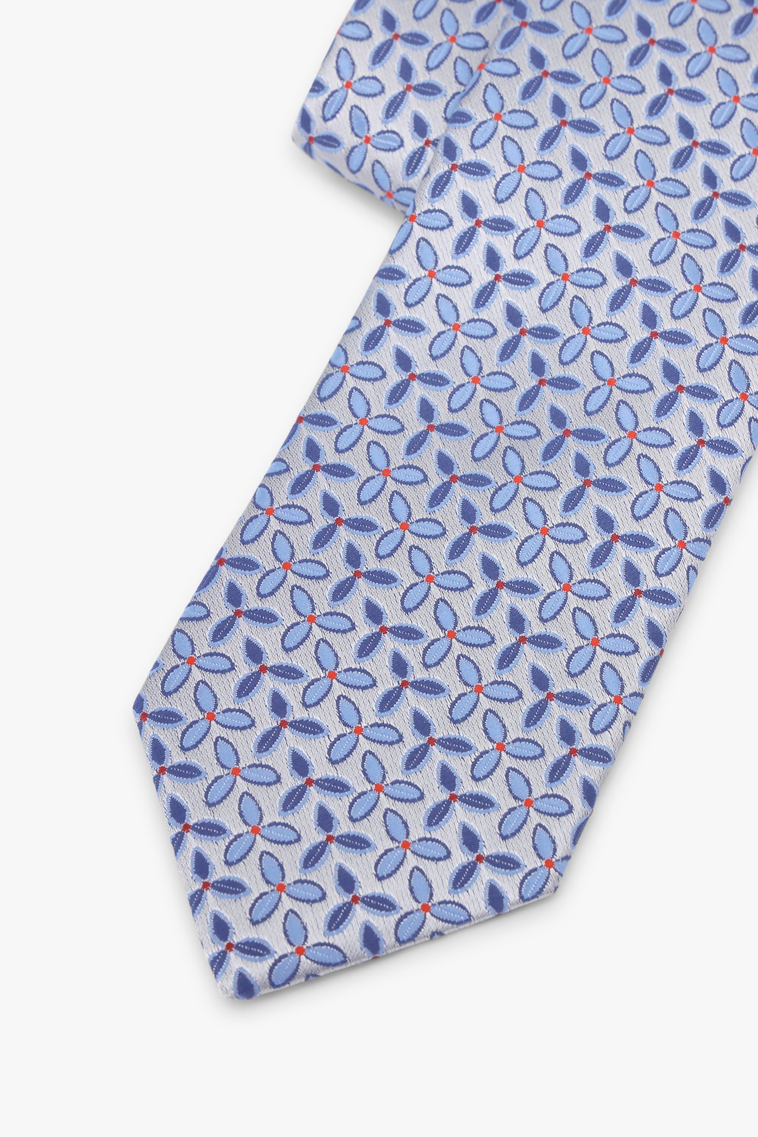 Cravate bleue avec motif d'hélice de FORME pour Hommes