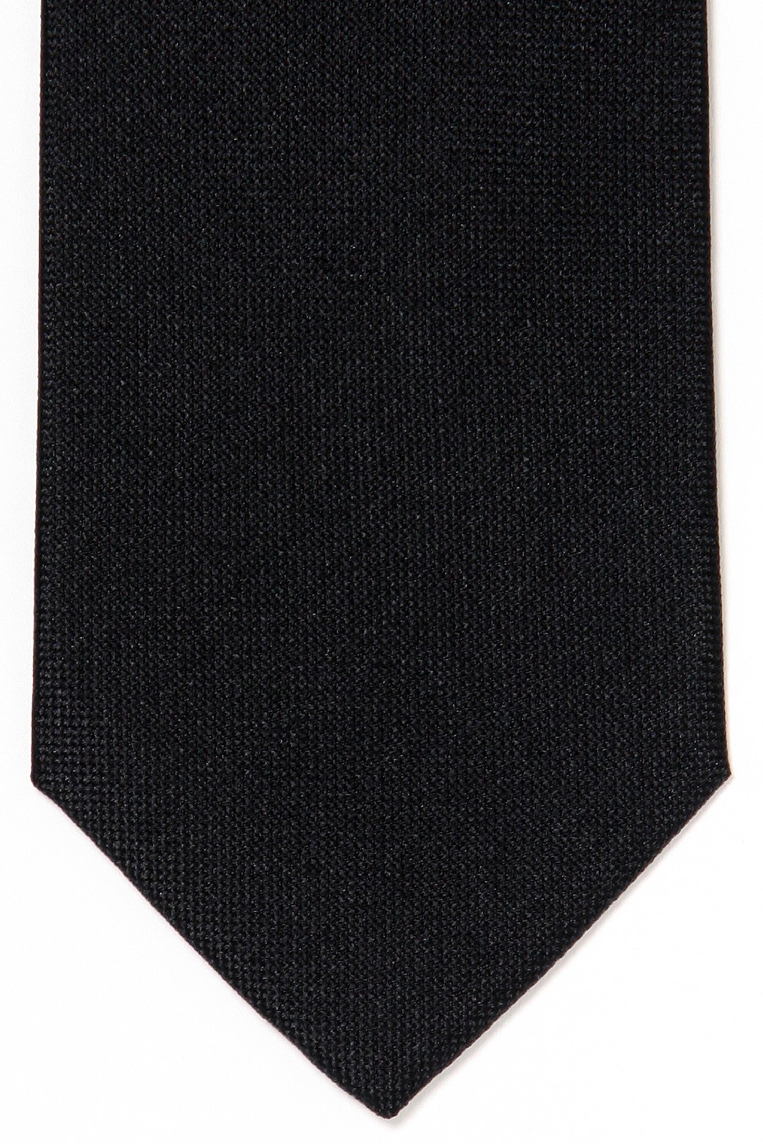 Cravate noire en soie de Michaelis pour Hommes
