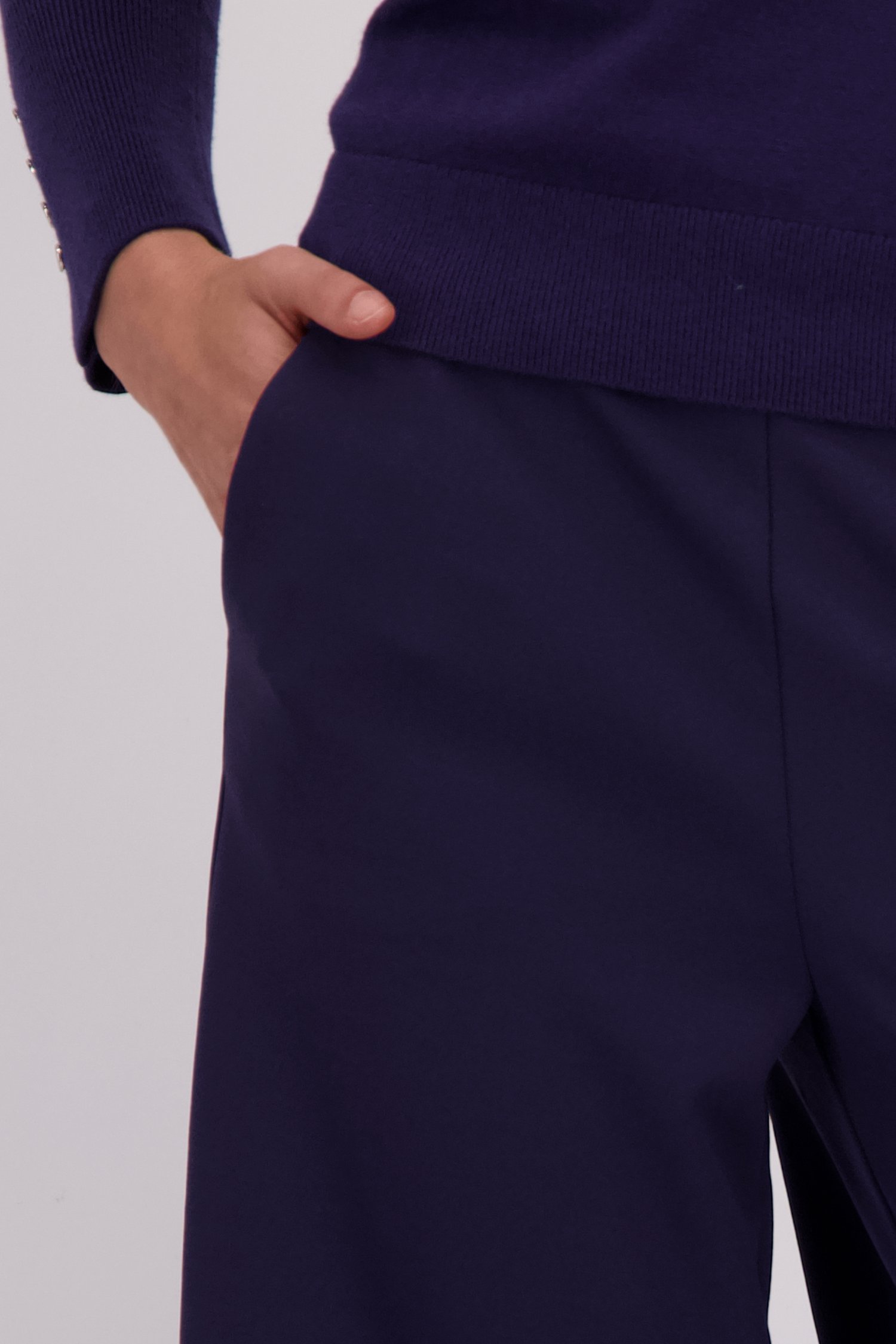 Détail de Culotte bleue avec stretch de Liberty Island pour Femmes