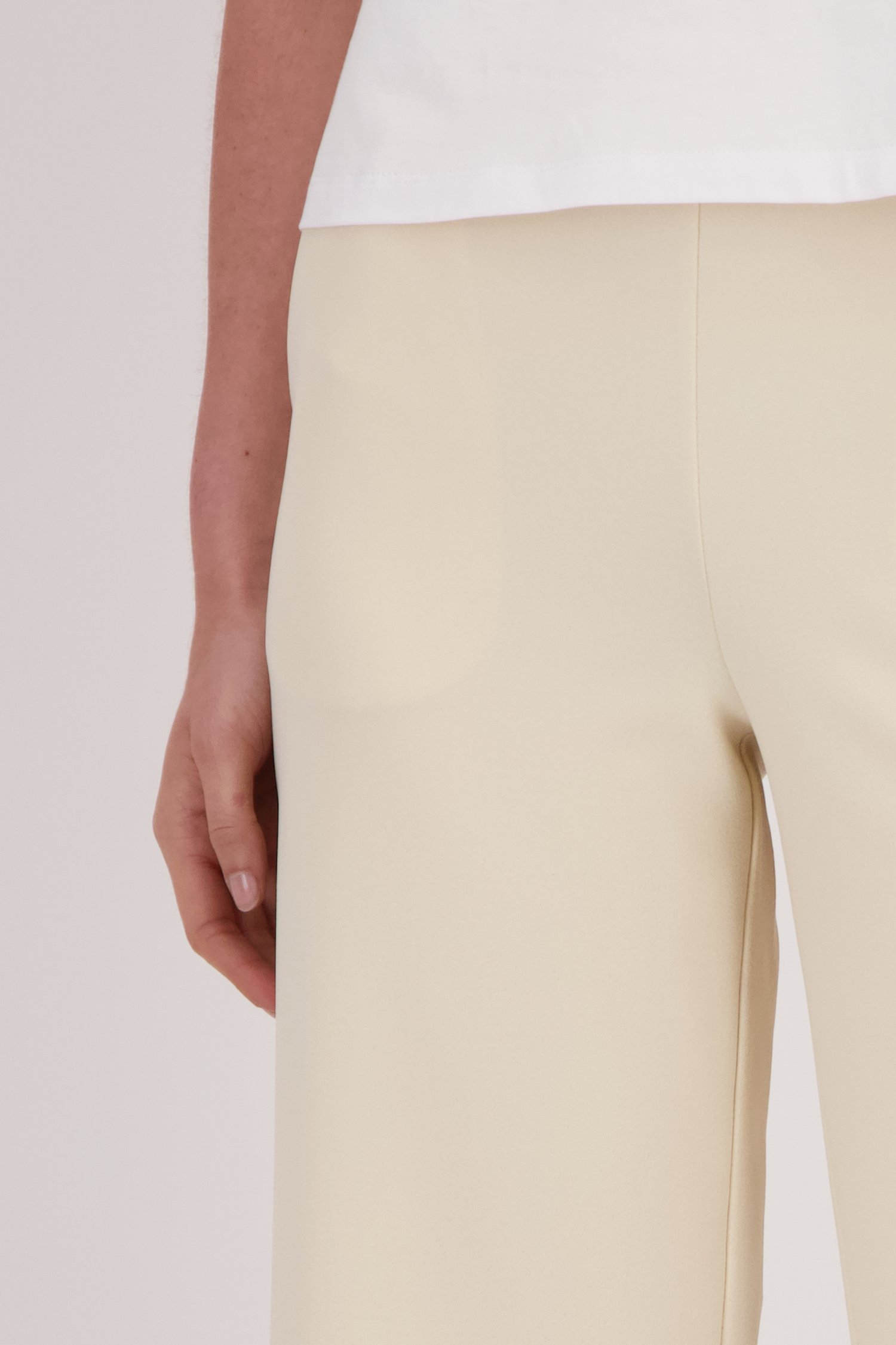 Culotte extensible beige clair de Liberty Island pour Femmes