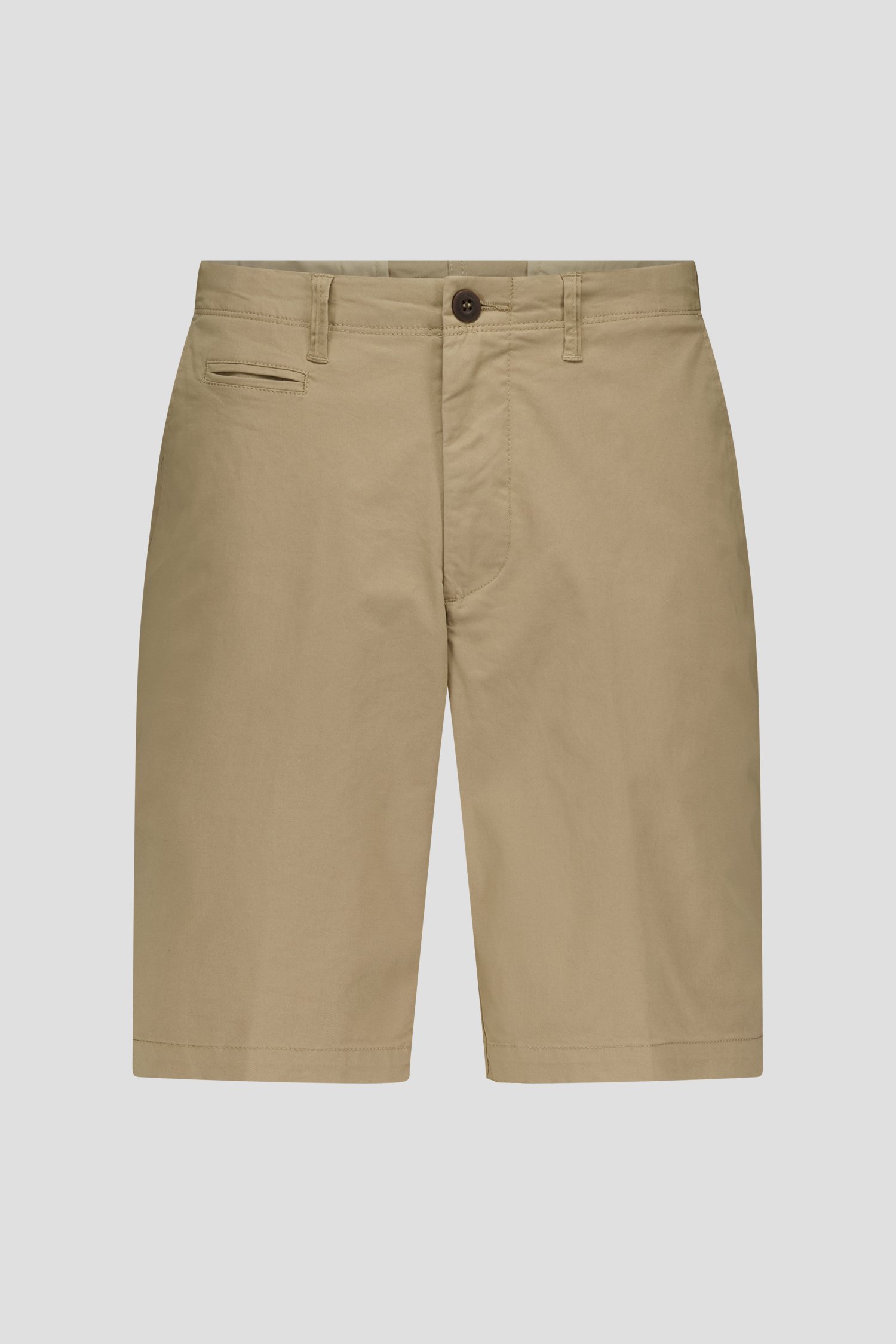 Donkerbeige bermuda van Dansaert Blue voor Heren