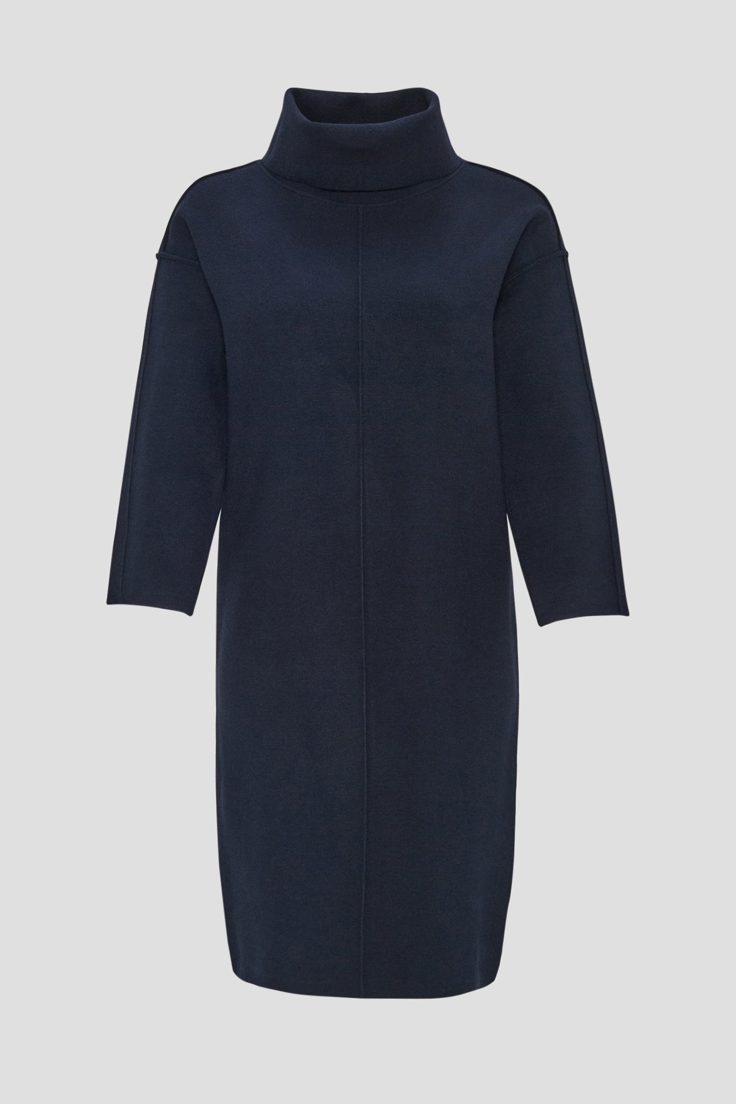 Donkerblauw gebreid kleedje van Opus voor Dames