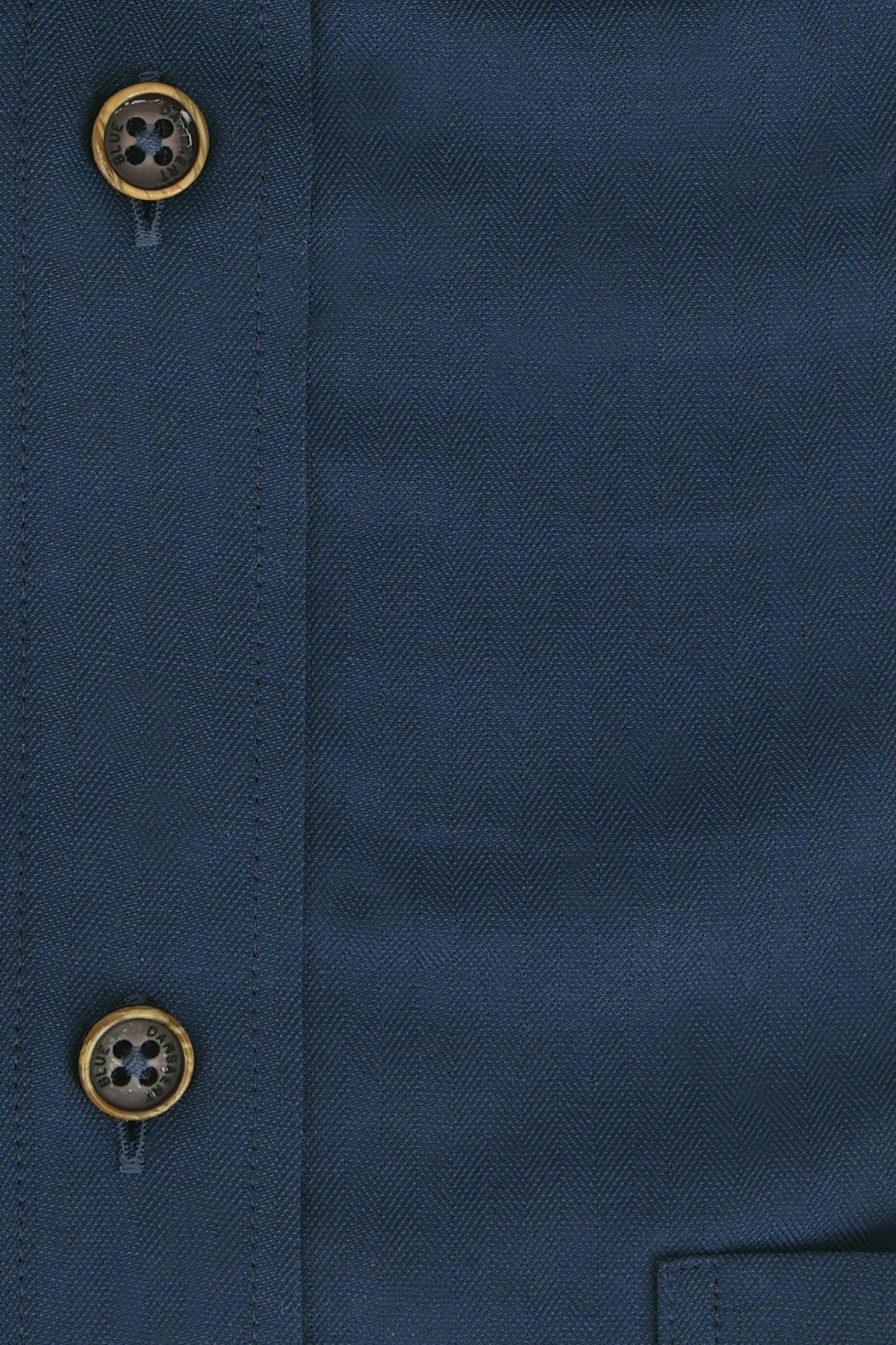Donkerblauw hemd - Comfort fit  van Dansaert Blue voor Heren