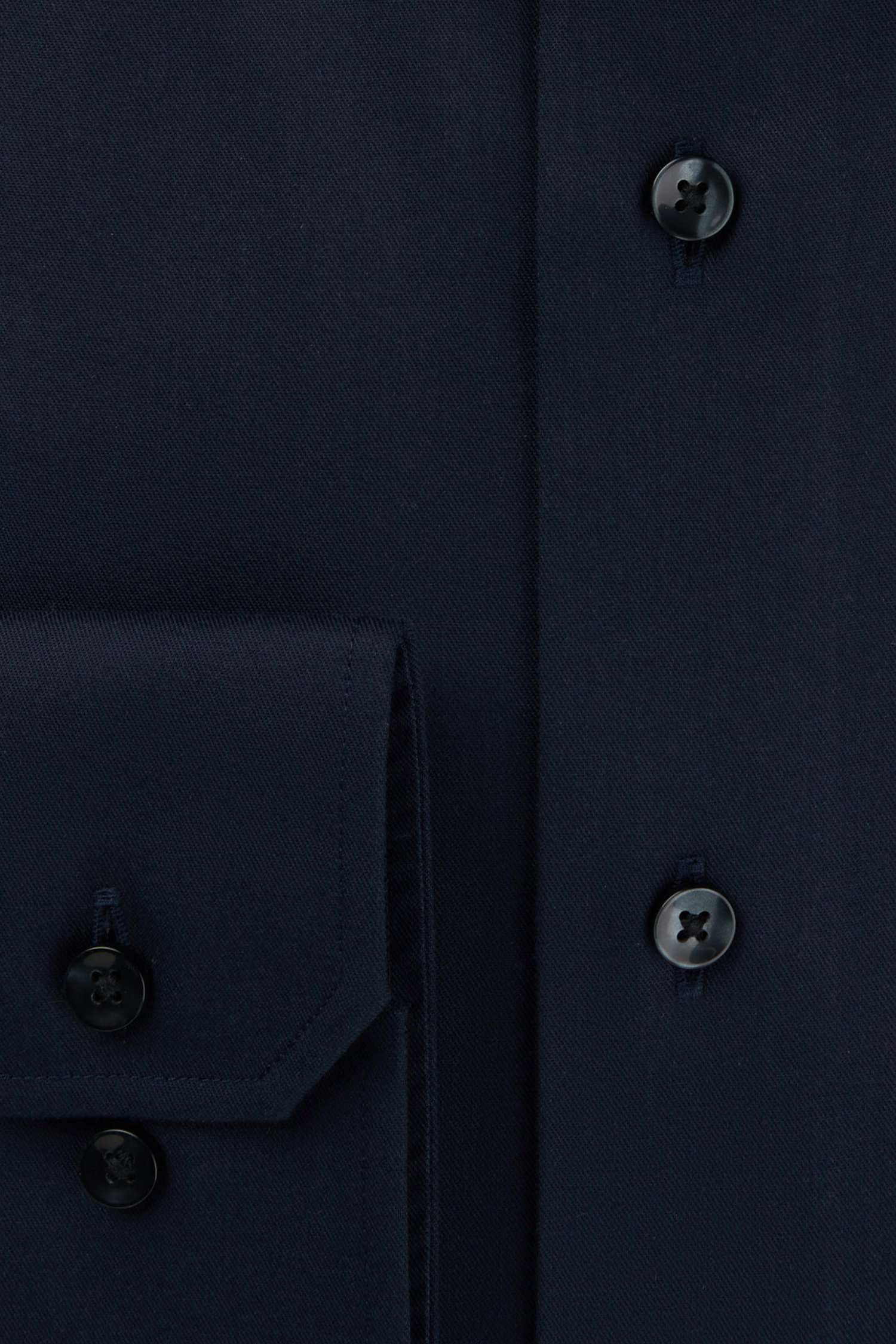Donkerblauw hemd - Slim fit van Michaelis voor Heren