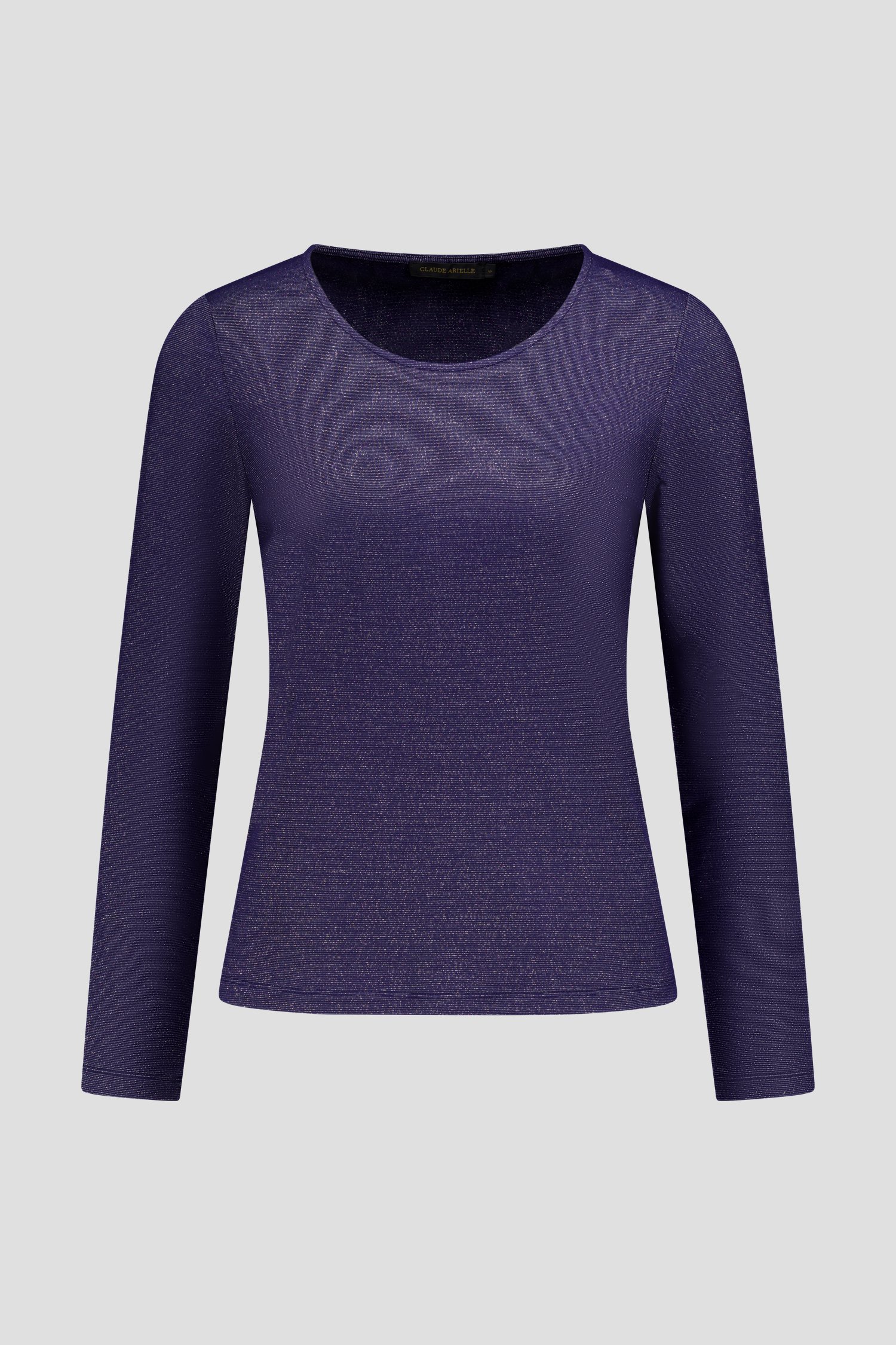 Productfoto 1 van Donkerblauw T-shirt met glitters door Claude Arielle voor Dames