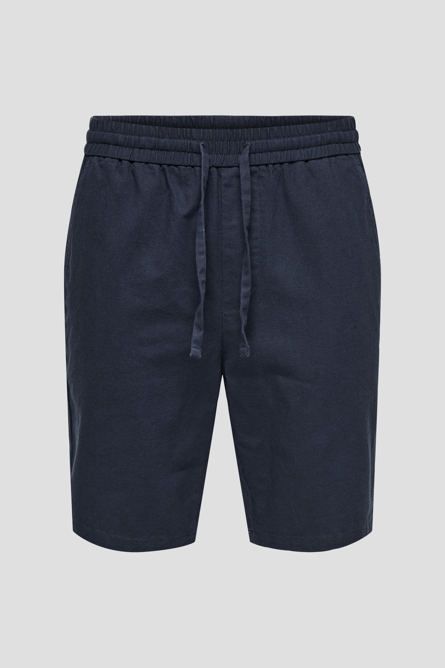 Productfoto 1 van Donkerblauwe bermuda  door Only & Sons voor Heren