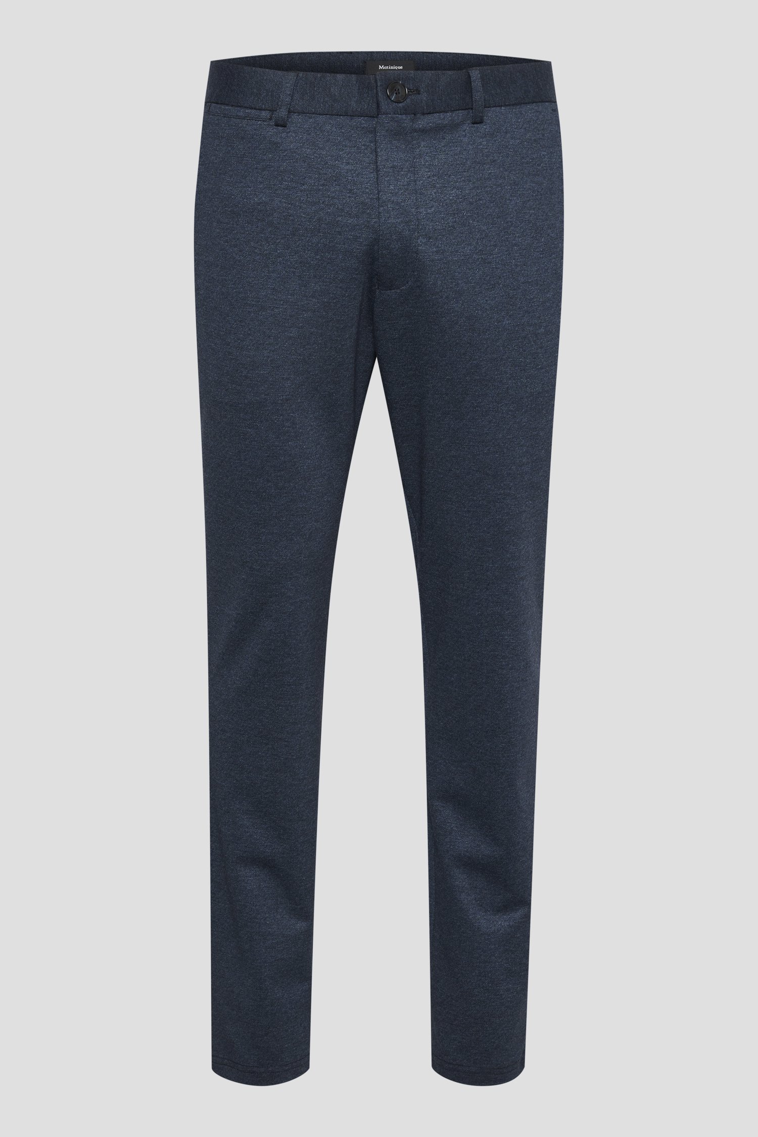 Productfoto 1 van Donkerblauwe broek met stretch door Matinique voor Heren