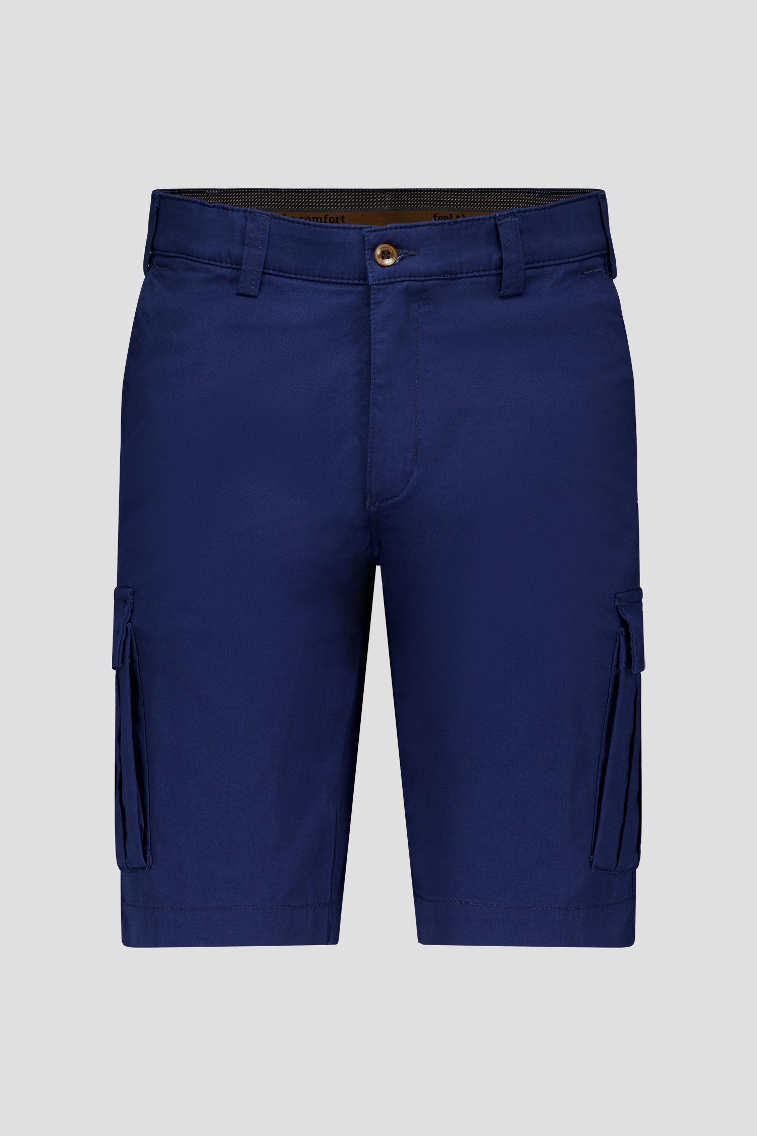 Donkerblauwe cargo short van Brassville voor Heren