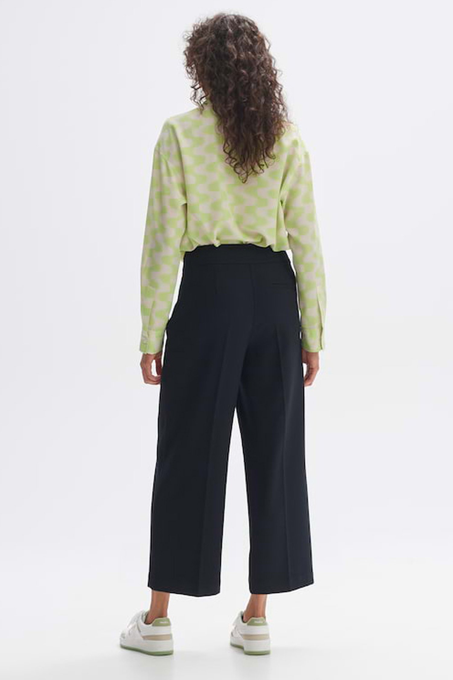 Donkerblauwe culotte  van Opus voor Dames