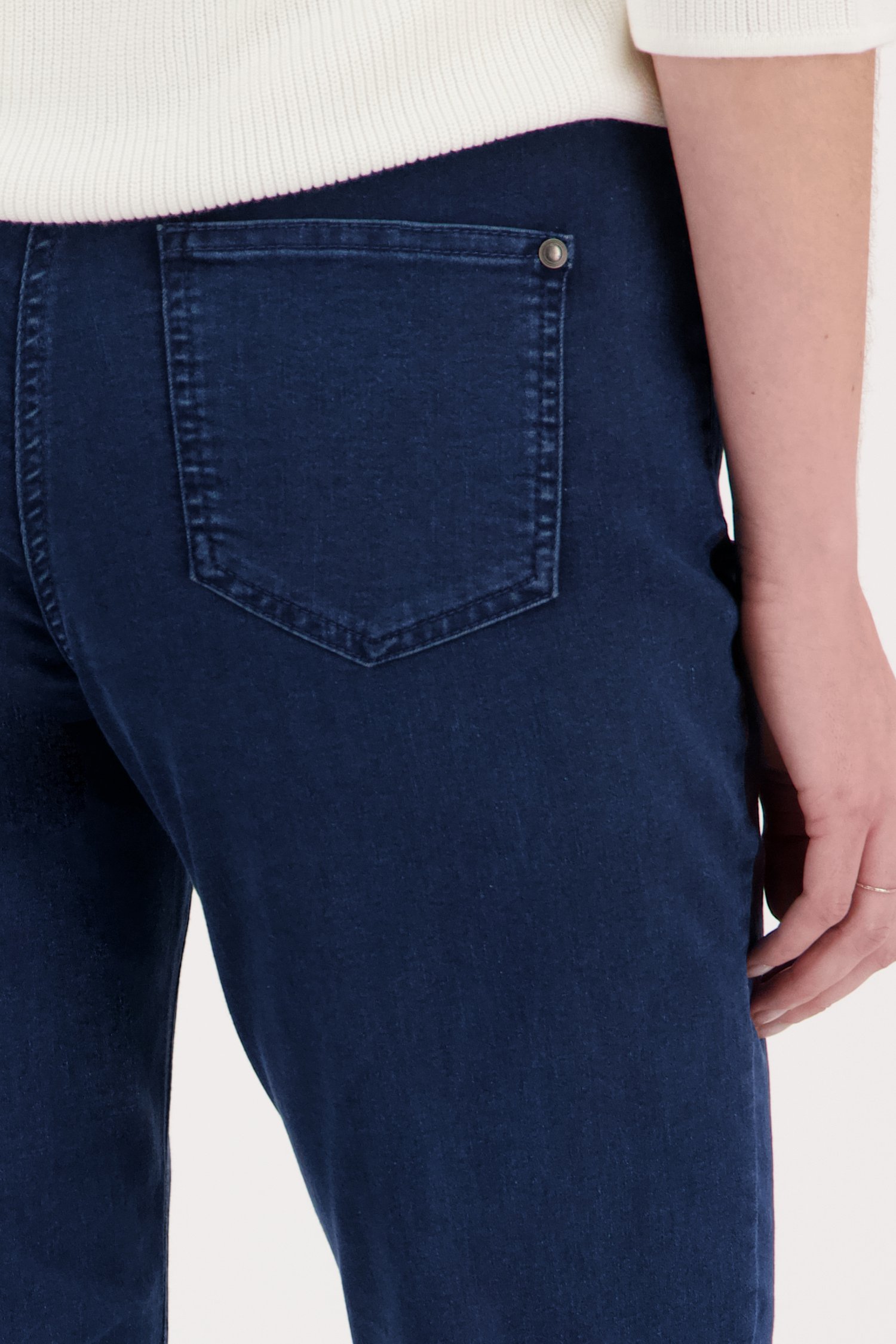 Donkerblauwe denim legging van Claude Arielle voor Dames