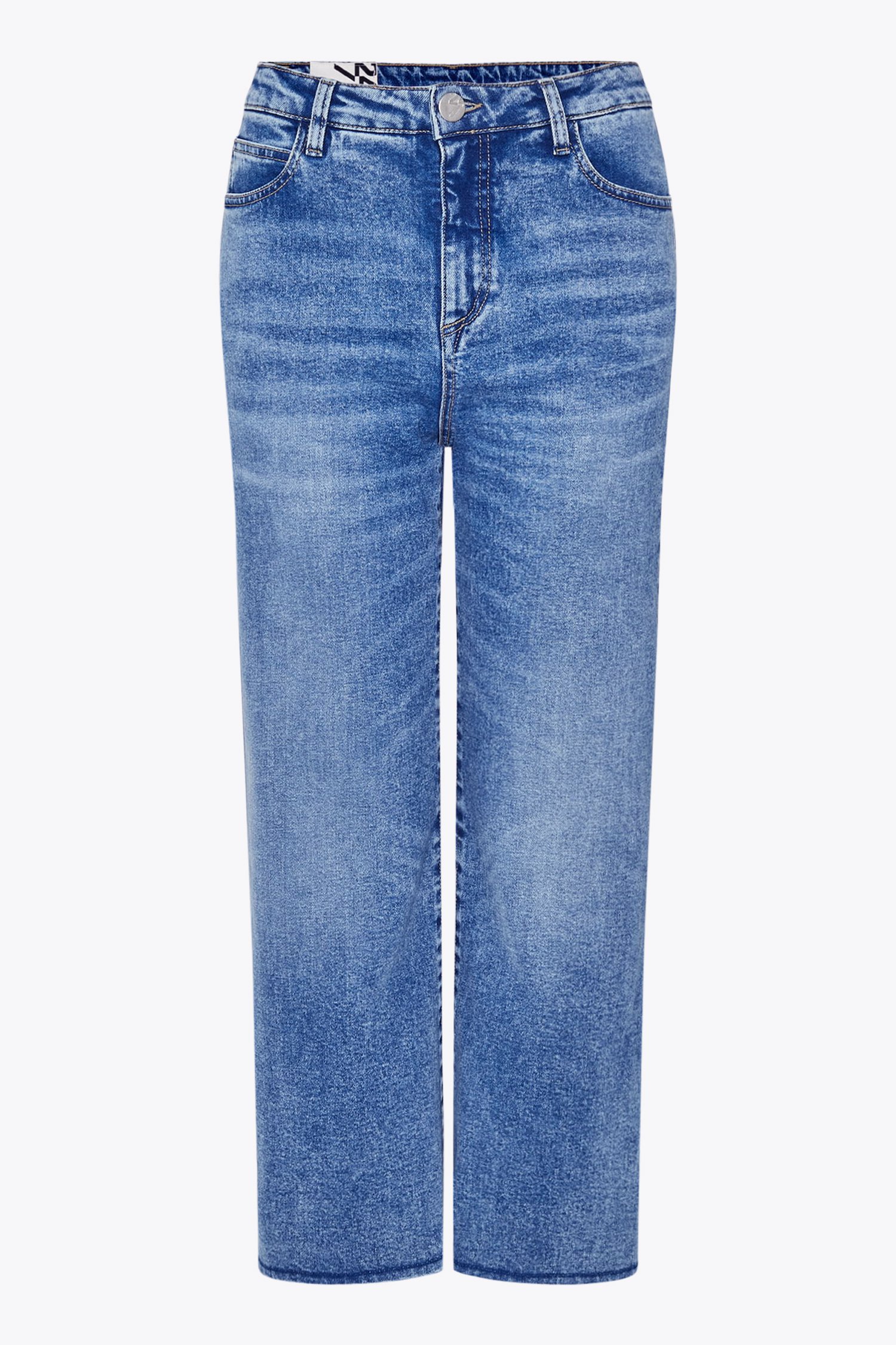 Donkerblauwe jeans - culotte van Opus voor Dames