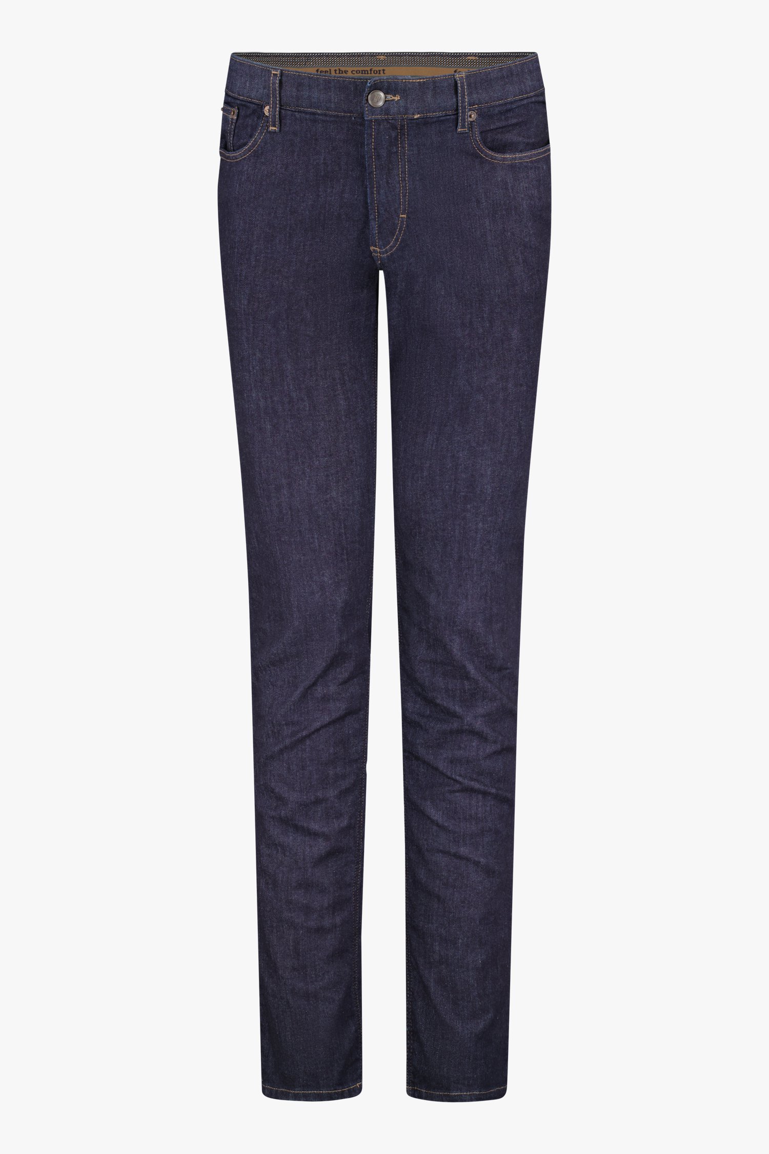 Donkerblauwe jeans - Jackson - regular fit - L36 van Brassville voor Heren
