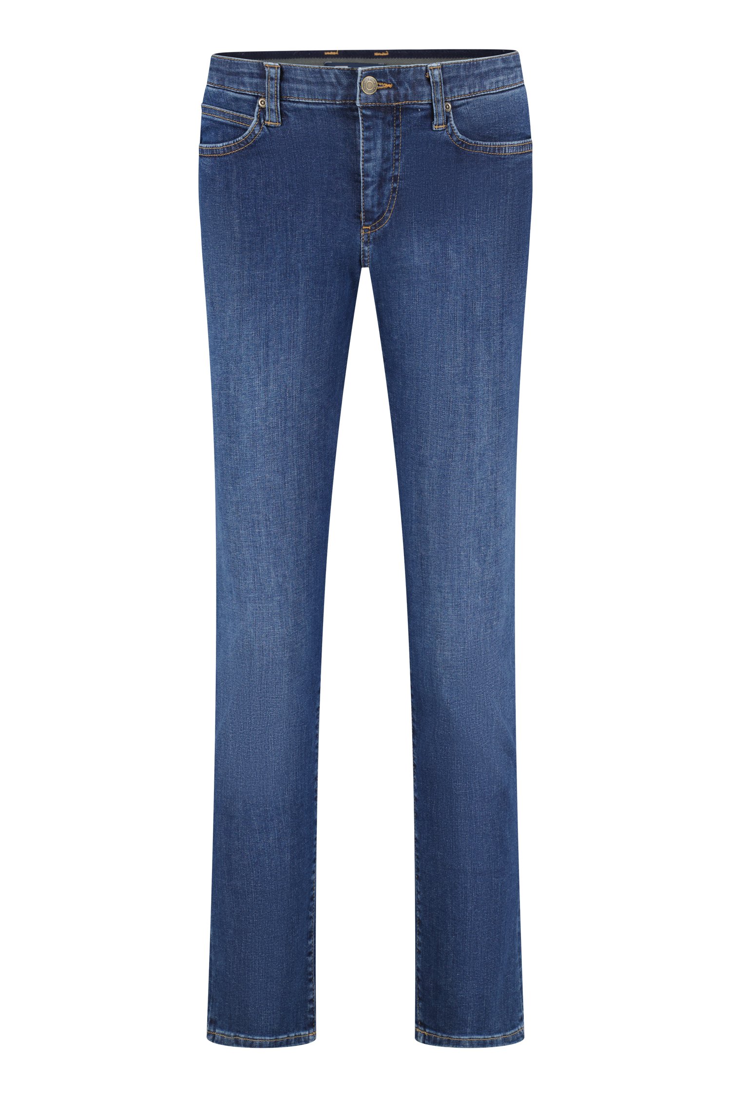 Donkerblauwe jeans - Jan - comfort fit - L32 van Liberty Island Denim voor Heren