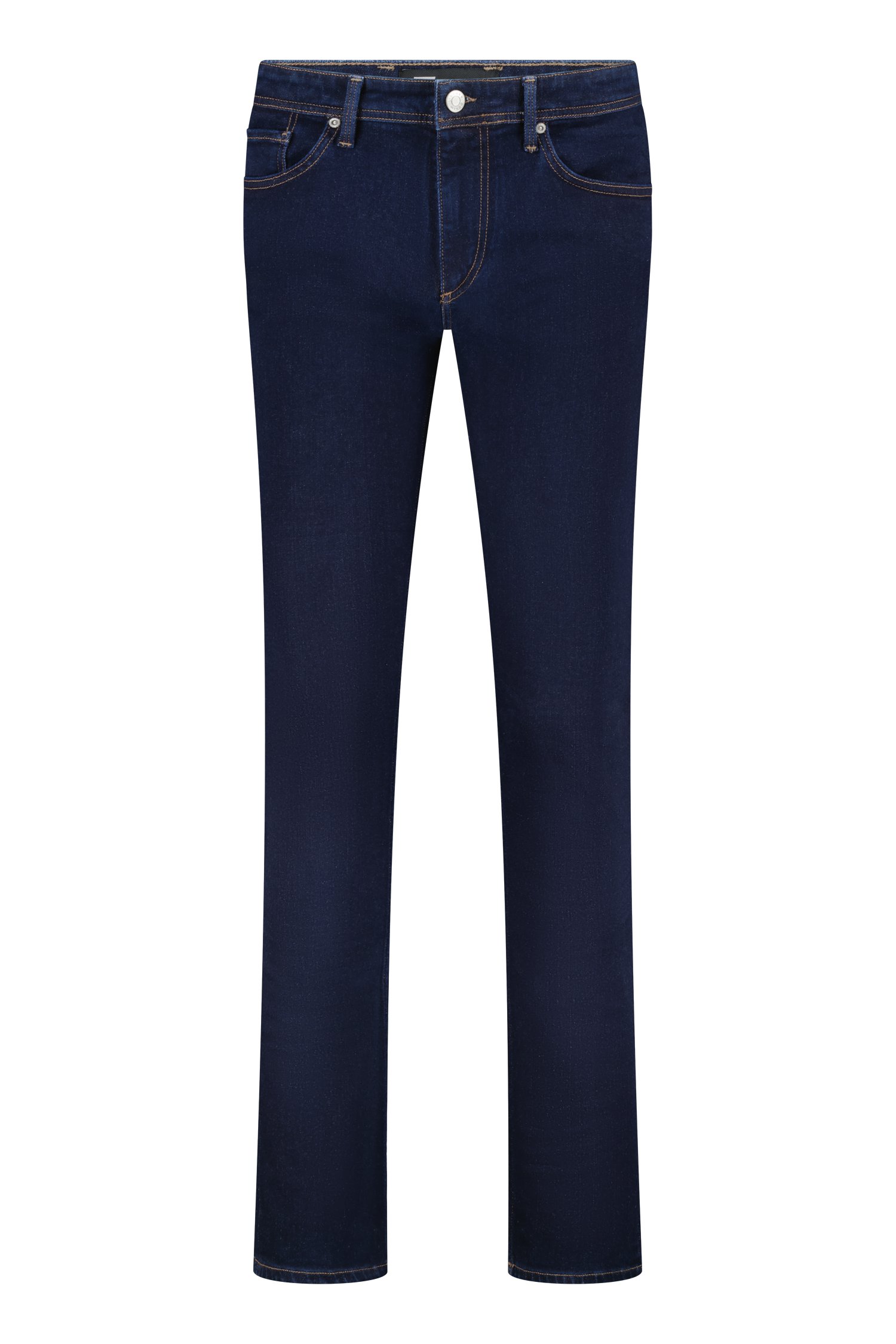 Donkerblauwe jeans - Lars - slim fit - L32 van Liberty Island Denim voor Heren