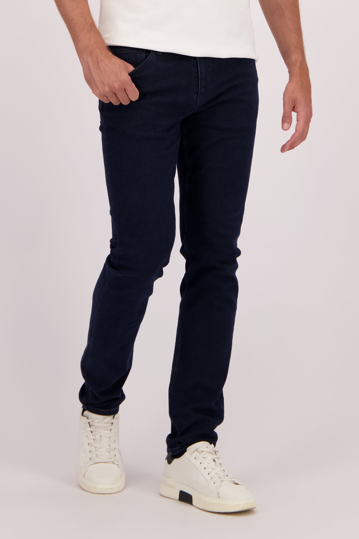 Voorkant van Donkerblauwe jeans - Lars - Slim fit - L34 door Liberty Island Denim voor Heren