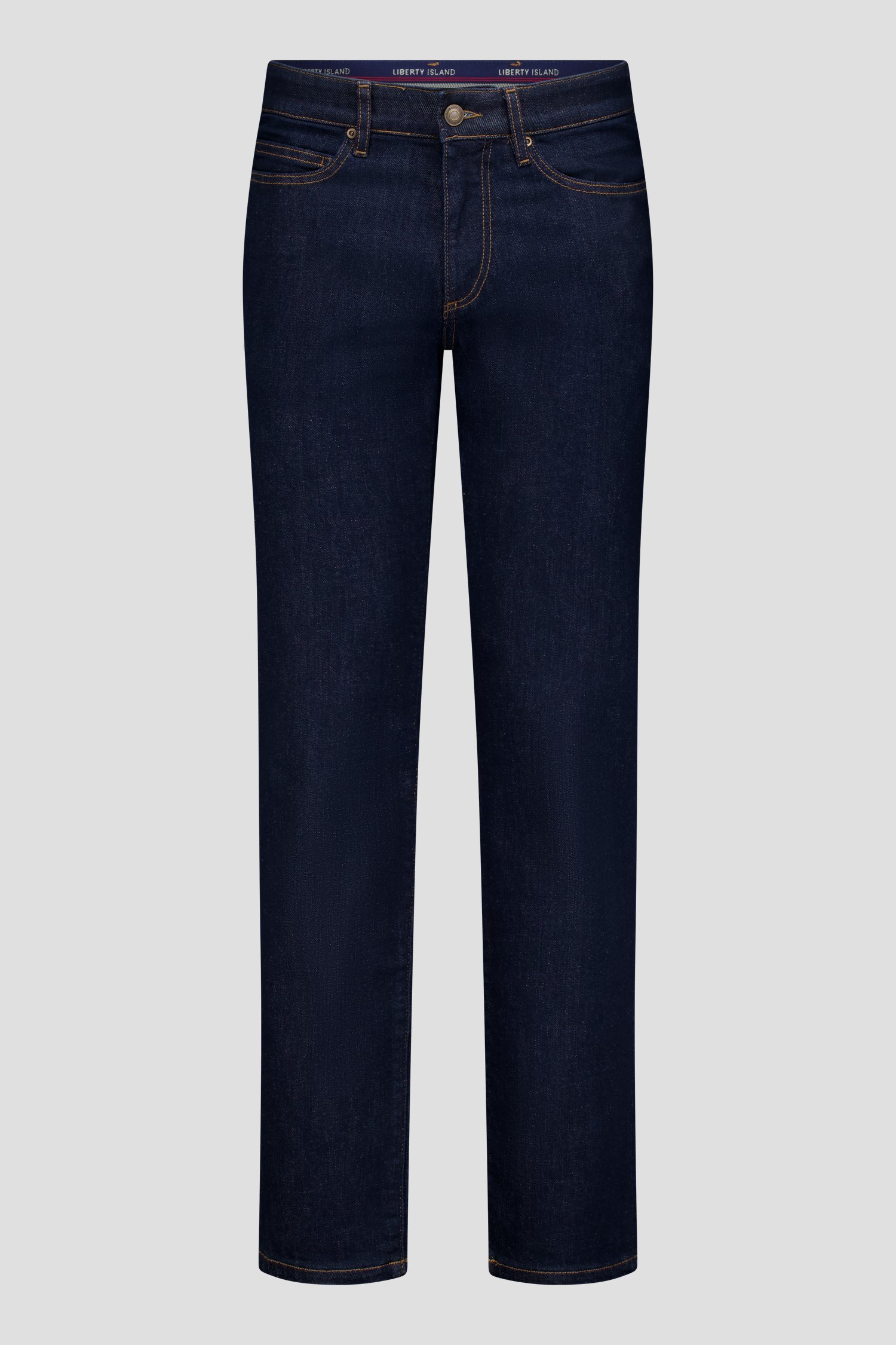 Donkerblauwe jeans met stretch van Dansaert Blue voor Heren