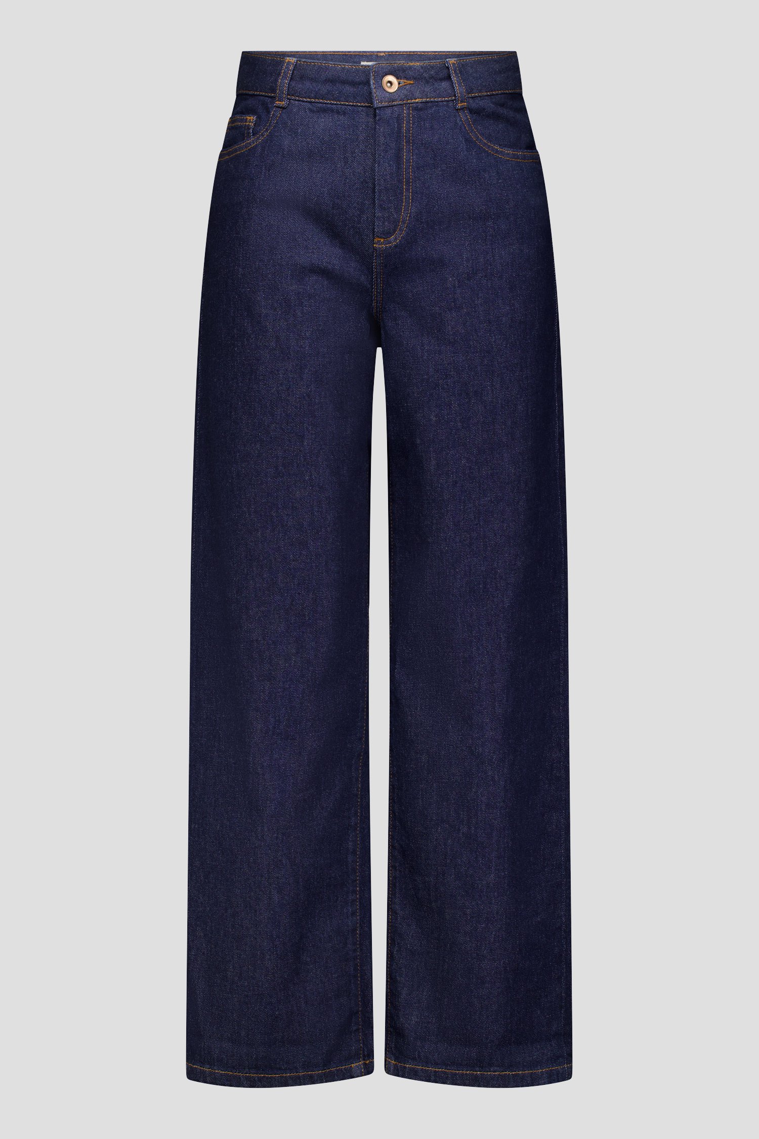 Productfoto 1 van Donkerblauwe jeans met wijde fit door Libelle voor Dames