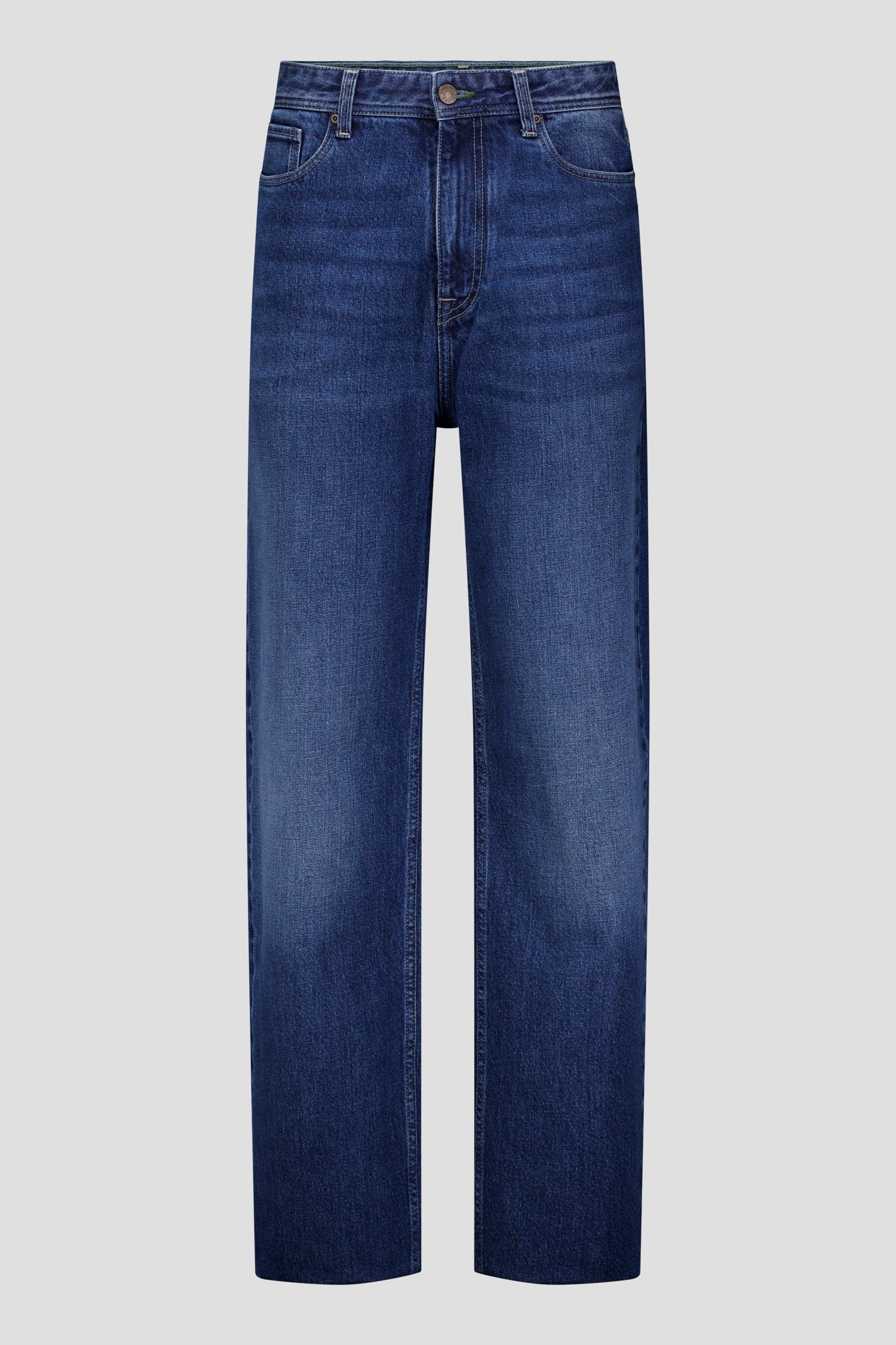 Productfoto 1 van Donkerblauwe jeans – Relaxed fit door Liberty Island Denim voor Heren