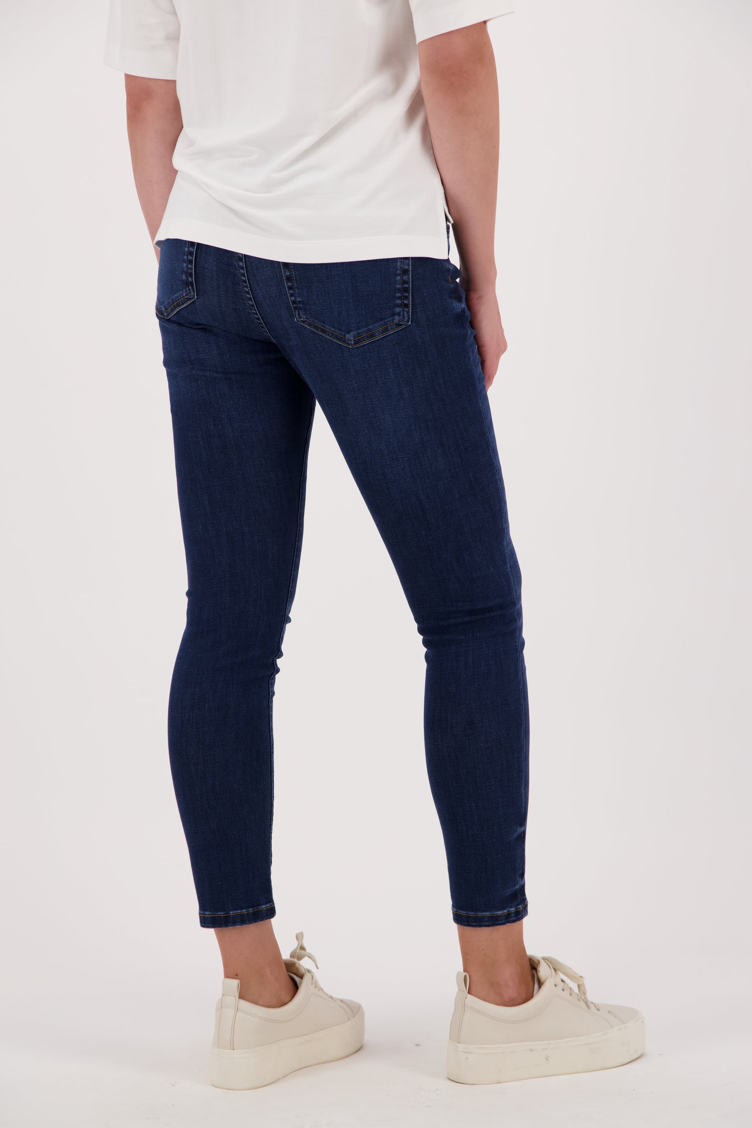 Donkerblauwe jeans - skinny fit van Opus voor Dames