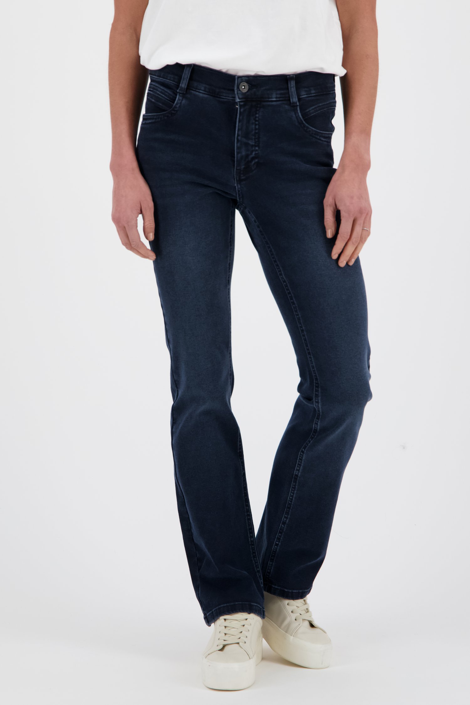 aanbidden Gespecificeerd Dertig Donkerblauwe jeans - straight fit van Angels | 9774869 | e5