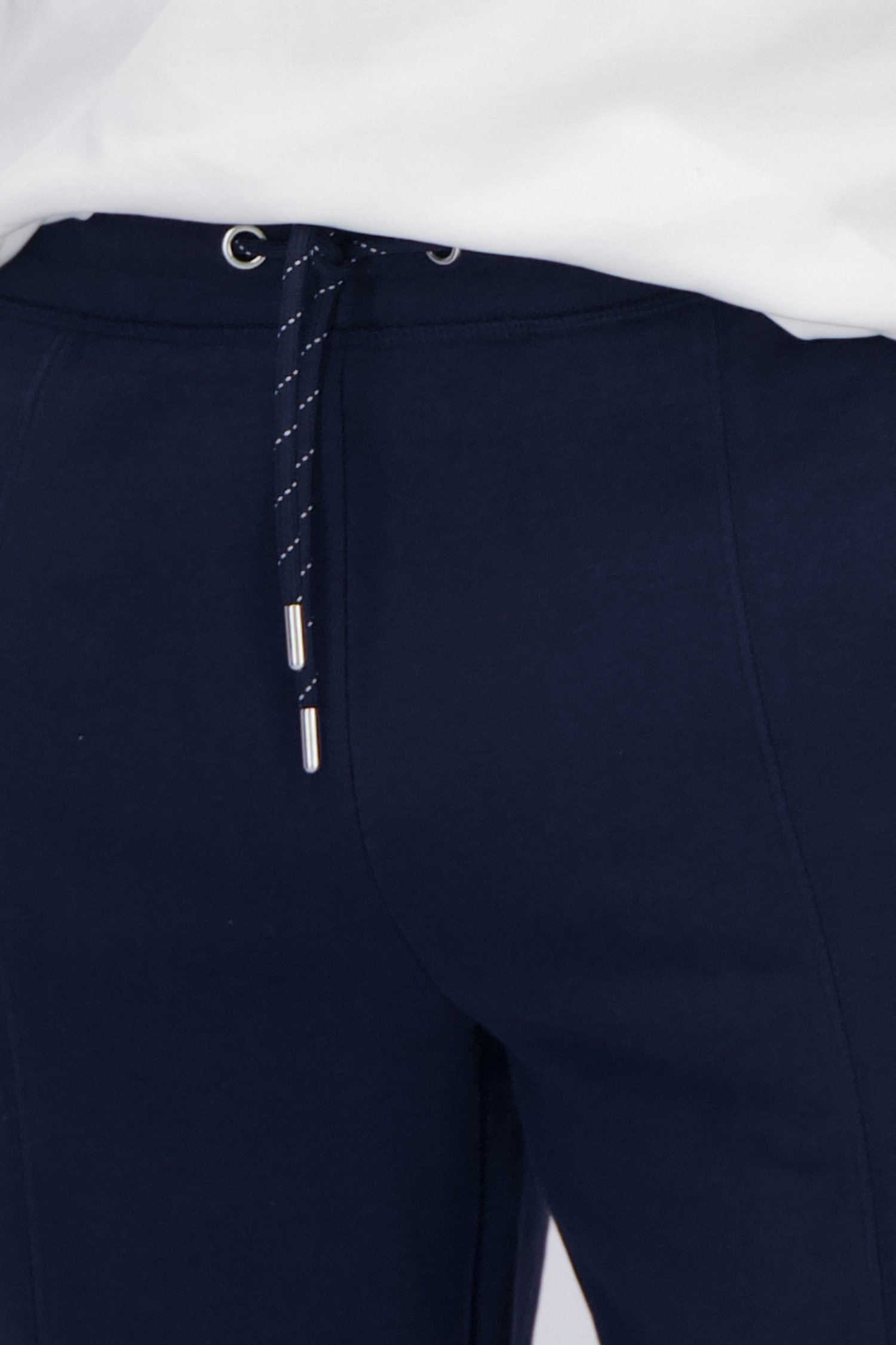 Detail van Donkerblauwe joggingbroek door Liberty Island voor Heren