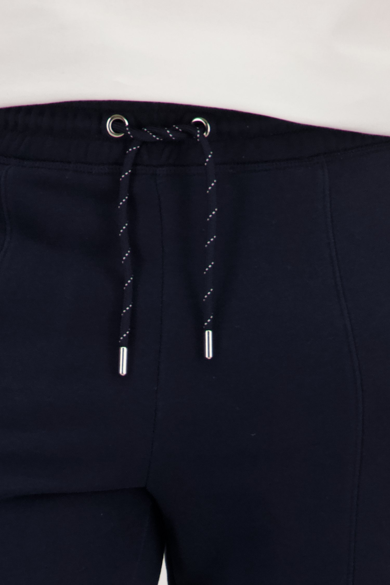 Detail van Donkerblauwe joggingbroek door Liberty Island voor Heren