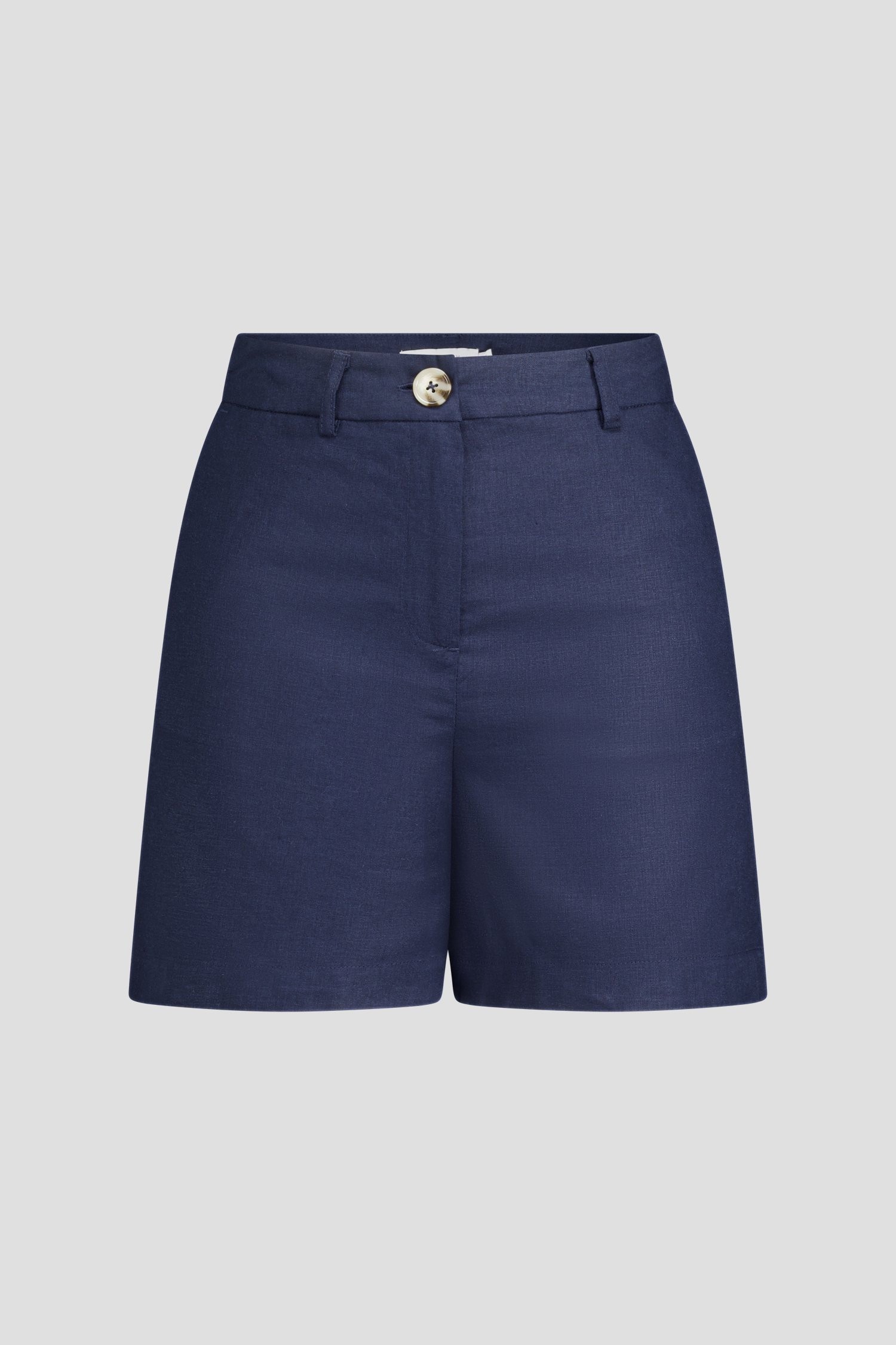 Productfoto 1 van Donkerblauwe linnen short door Liberty Island voor Dames