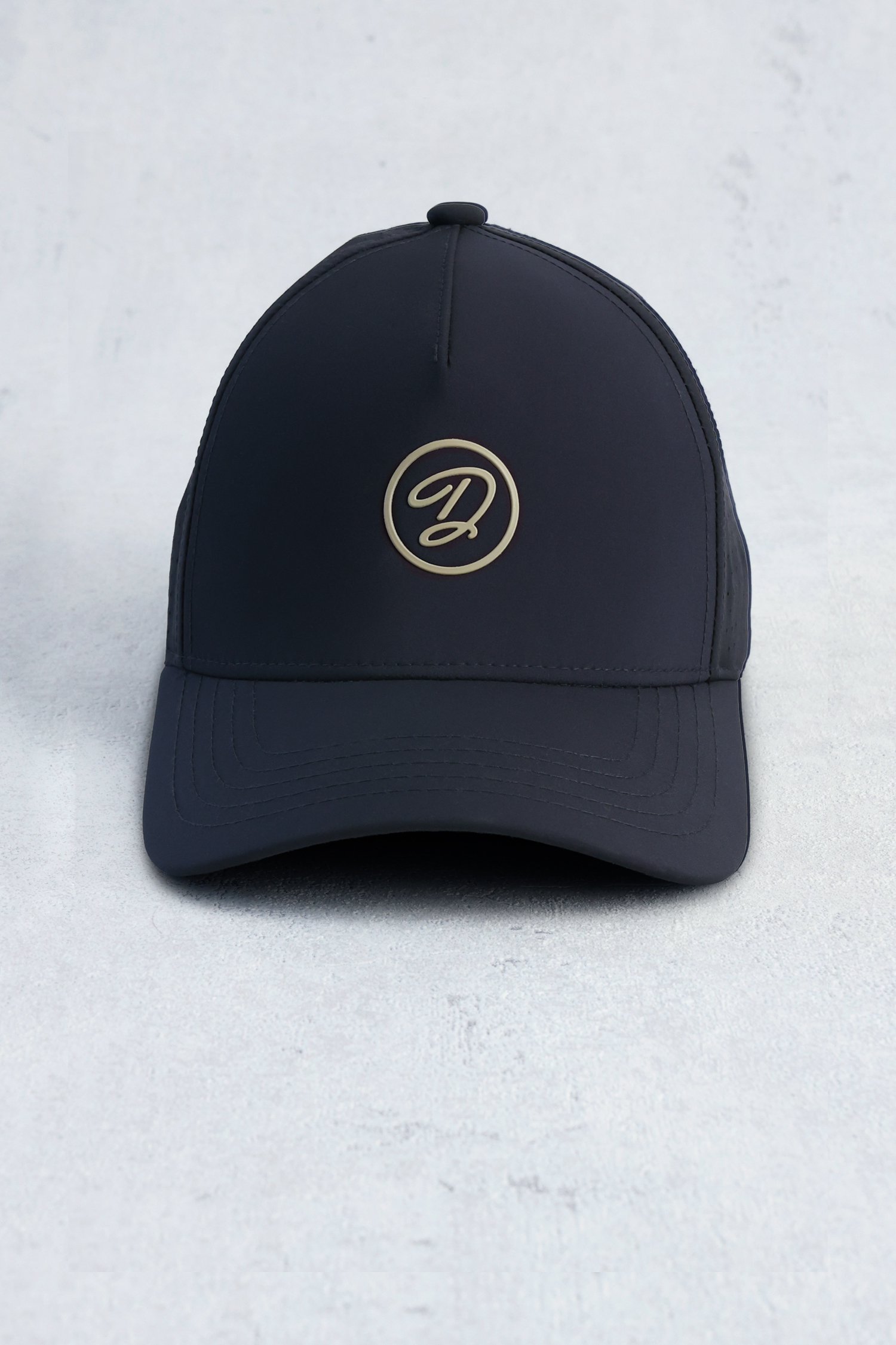 Achterkant van Donkerblauwe pet met logo door Dansaert Golf Club voor Heren