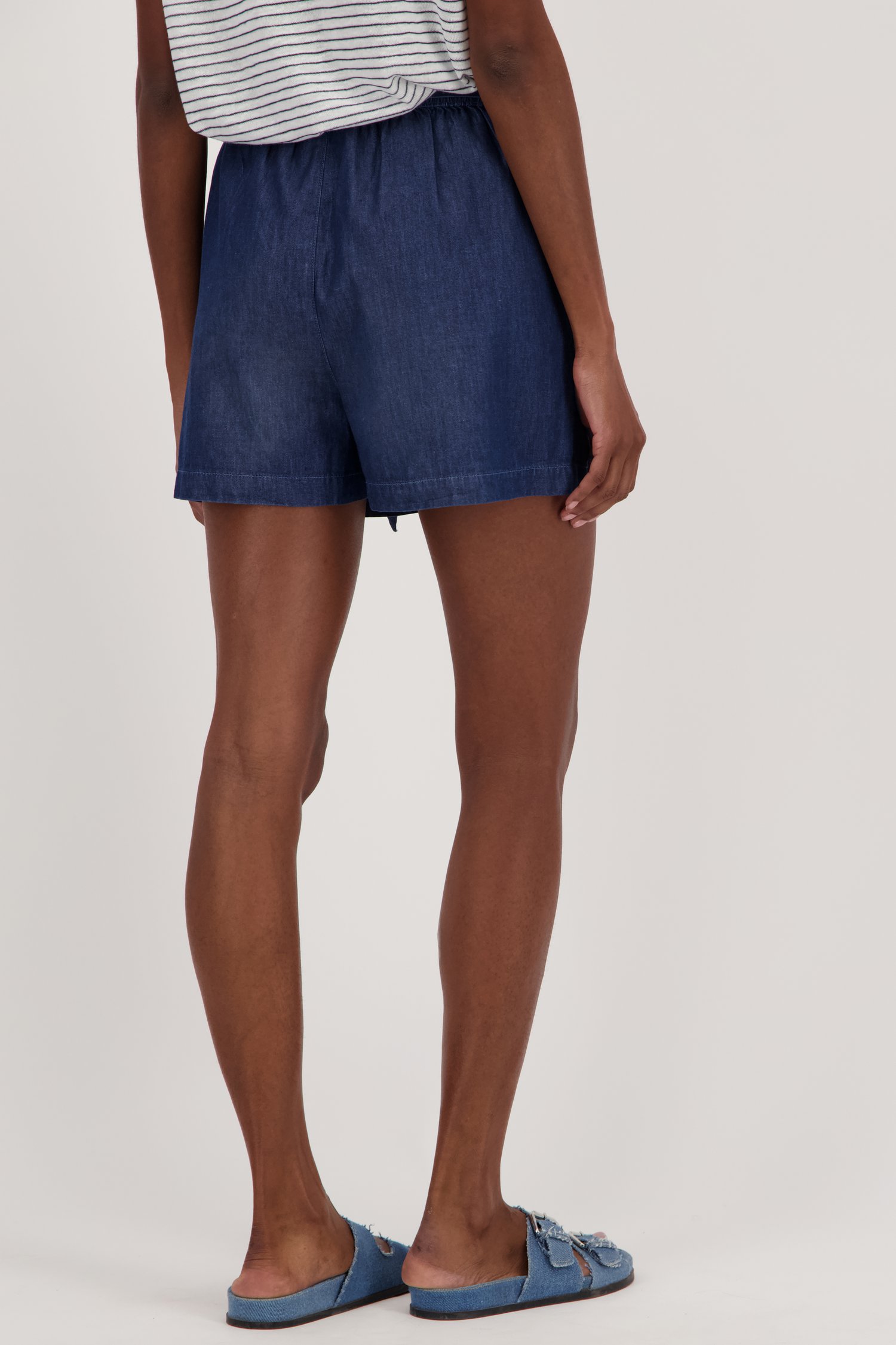 Donkerblauwe short in jeanslook van JDY voor Dames