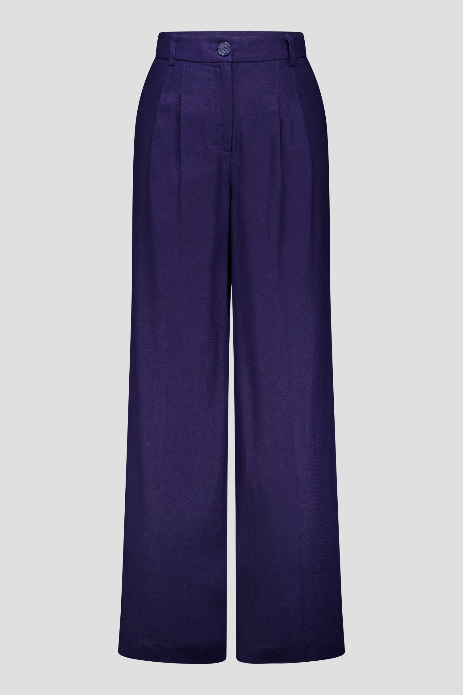 Productfoto 1 van Donkerblauwe wijde broek door Louise voor Dames