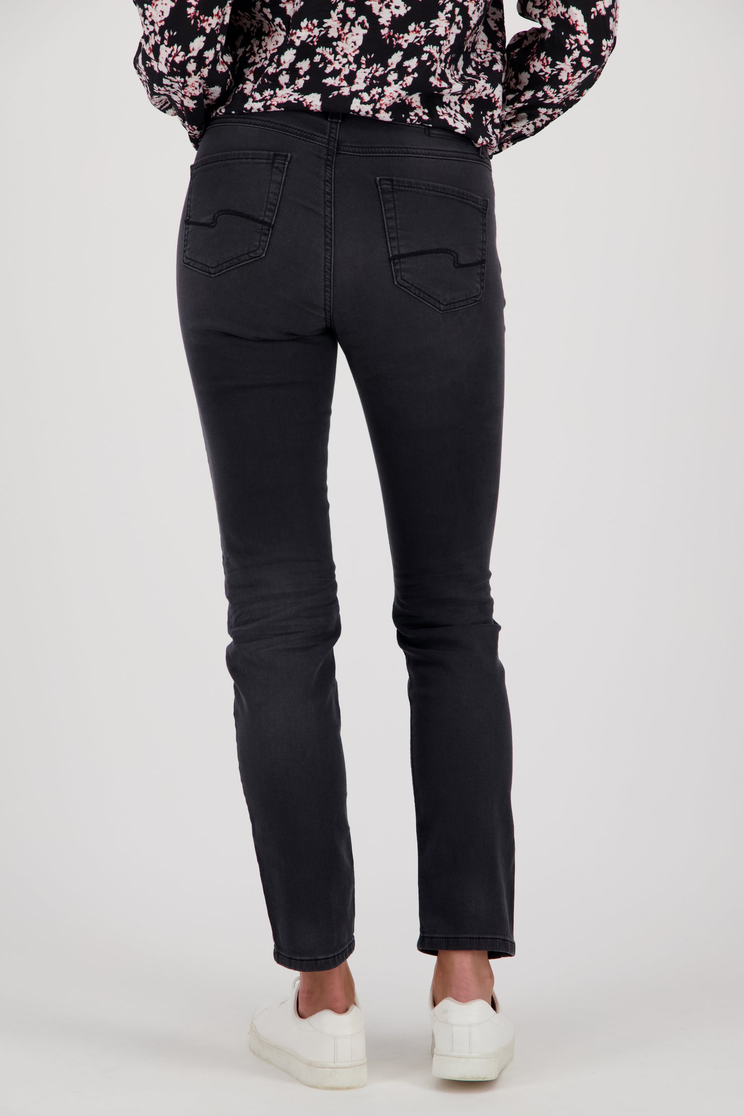 Donkergrijze jeans - Slim fit - L30 van Angels voor Dames