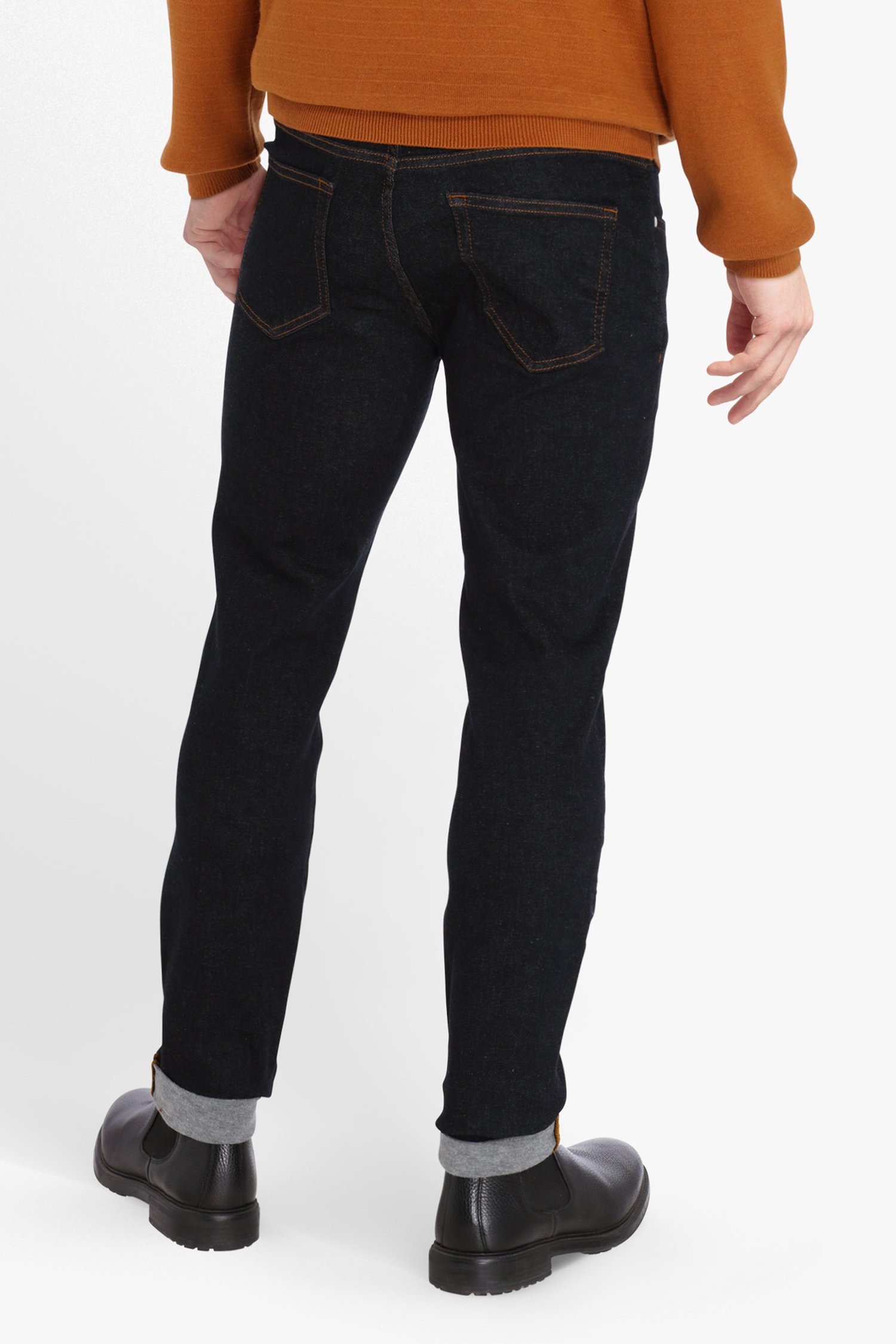 Donkergrijze jeans - slim fit - L34 van Casual Friday voor Heren