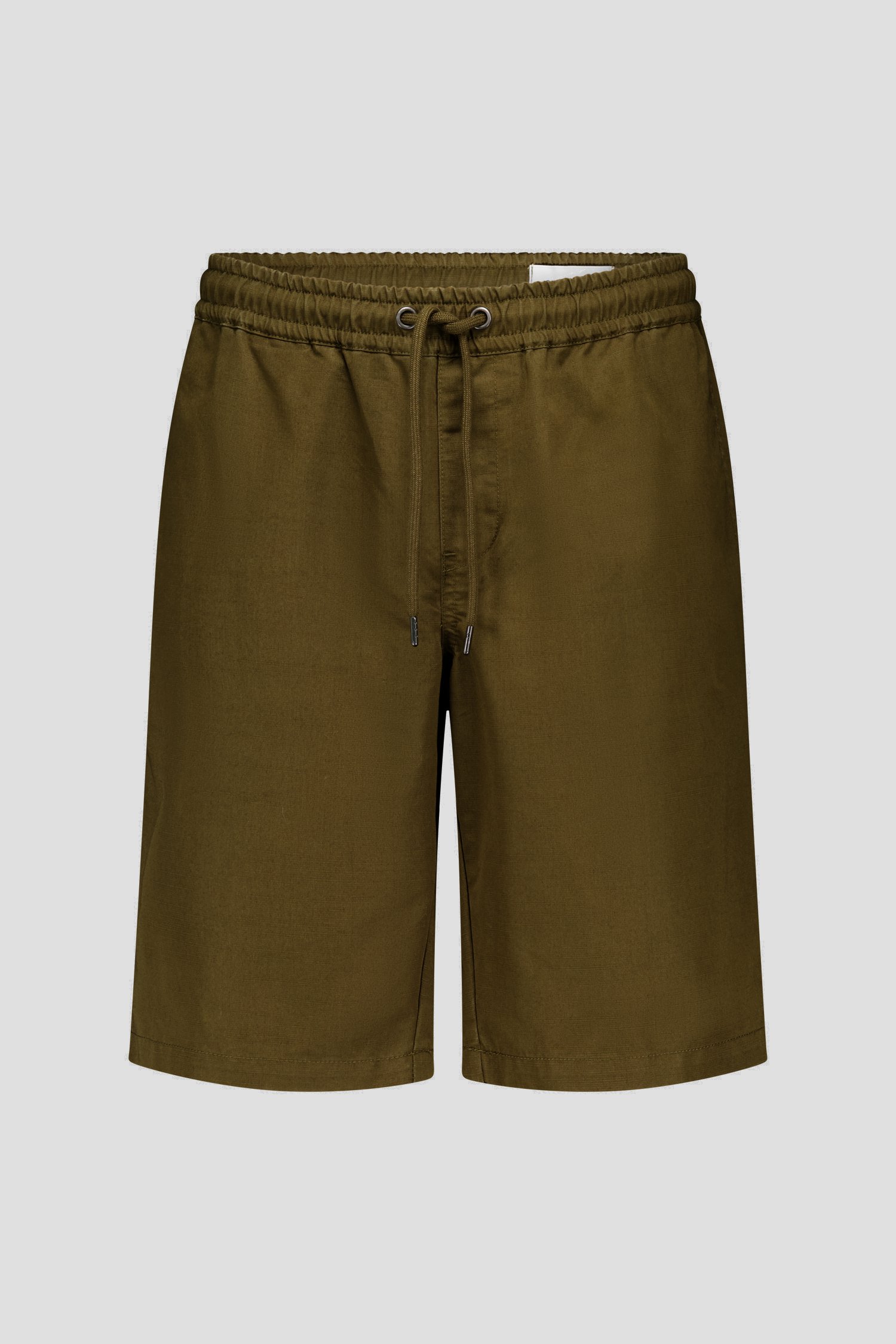 Donkergroene bermuda met elastische tailleband van Casual Five voor Heren