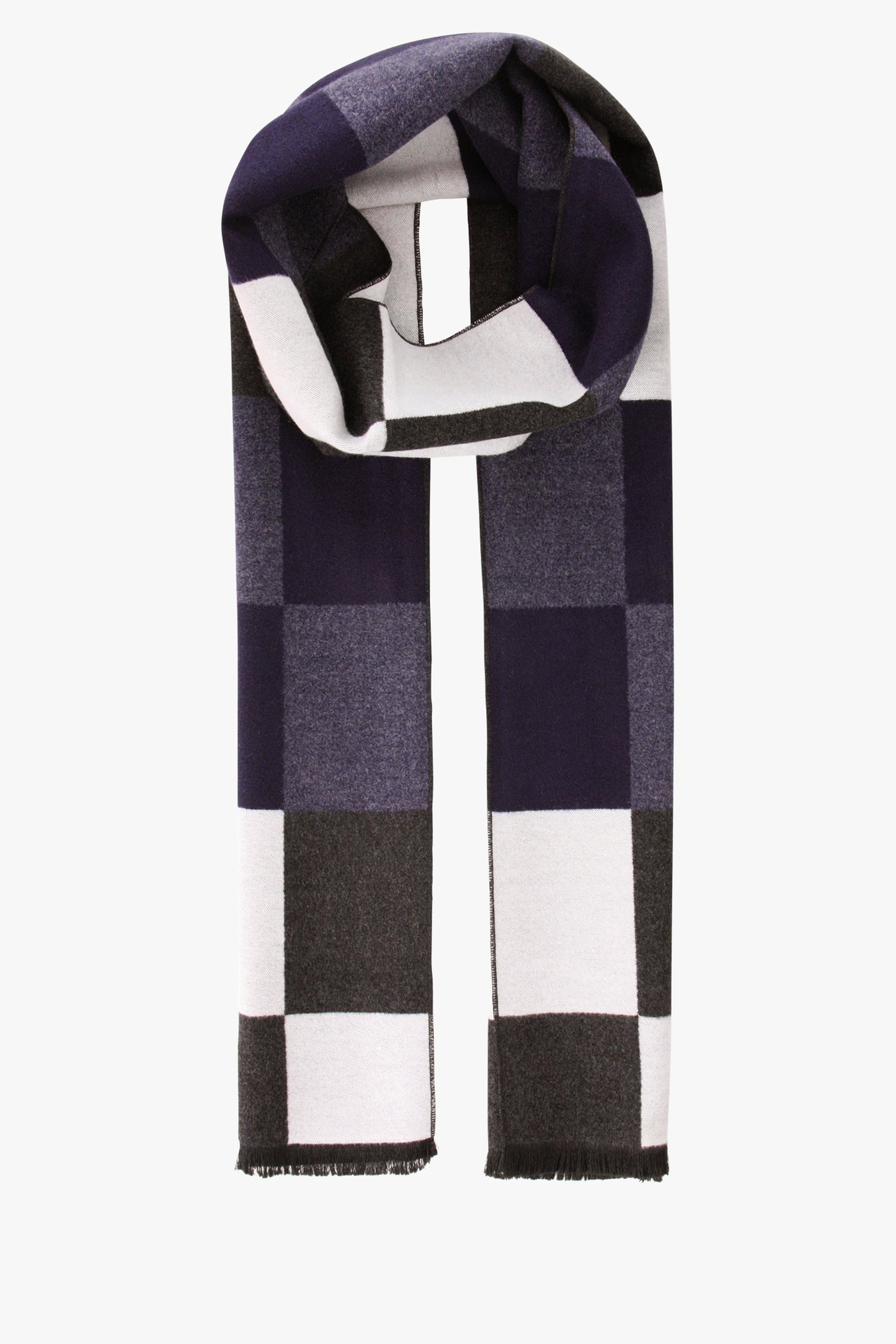 Écharpe avec motif à carreaux de Michaelis pour Hommes