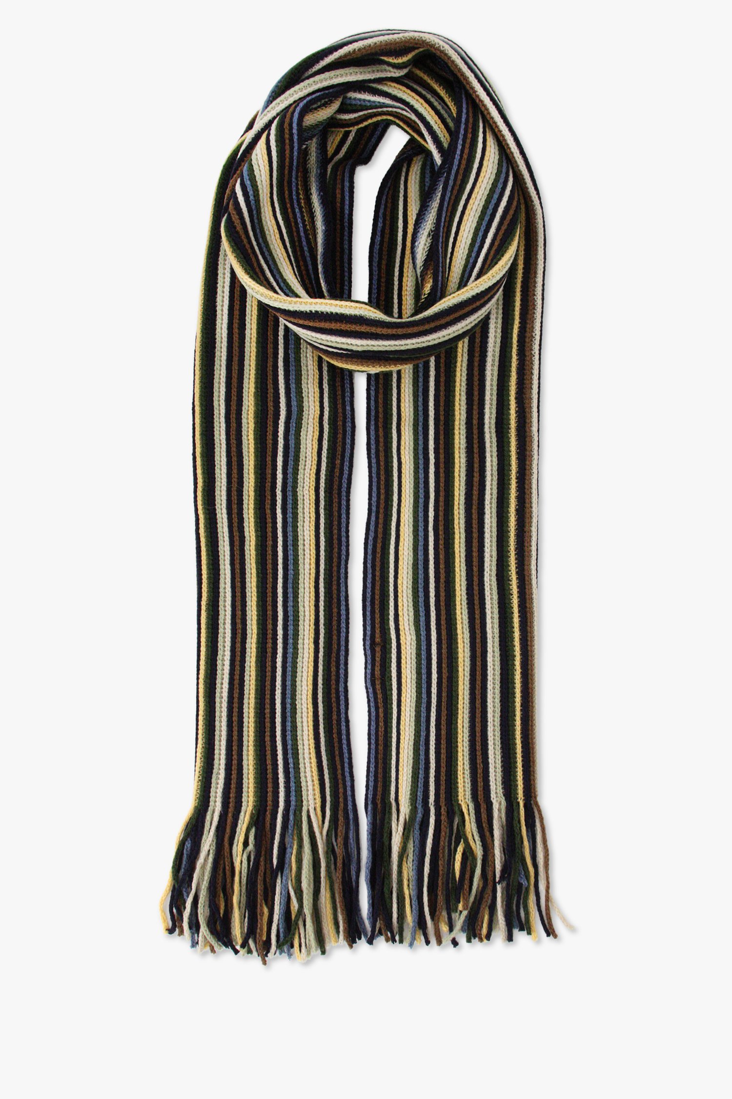 Écharpe d'hiver multicolore de Jefferson pour Hommes