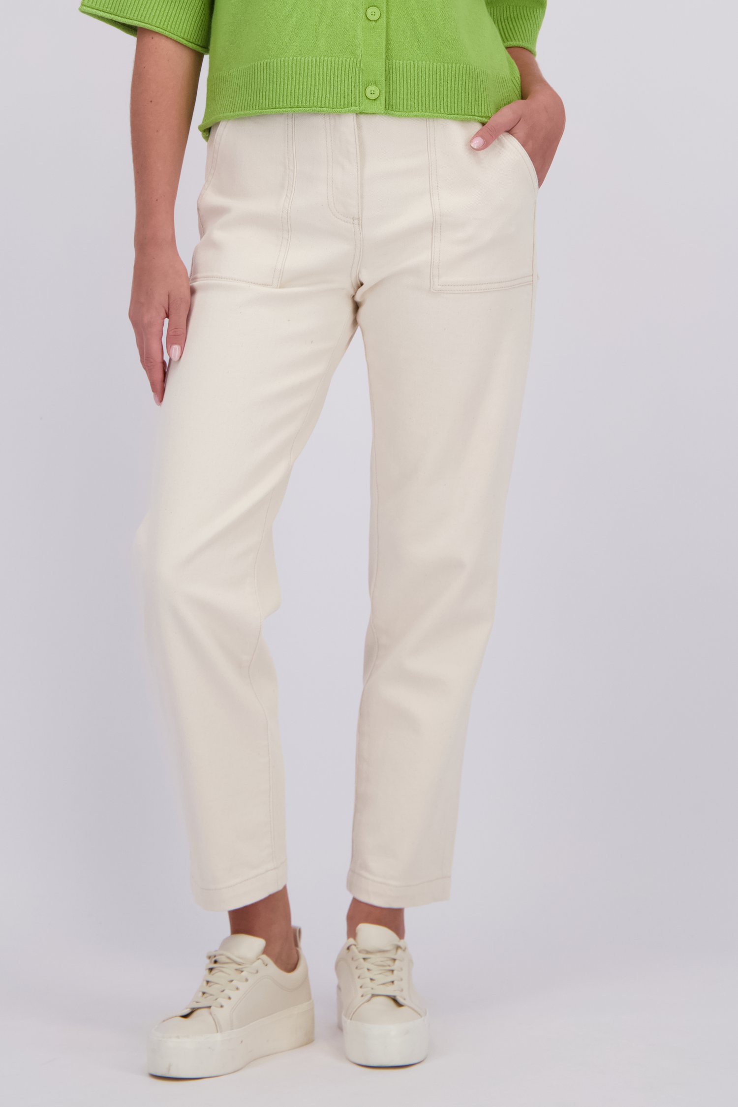 Productfoto 1 van Ecru broek - 7/8 lengte door Libelle voor Dames
