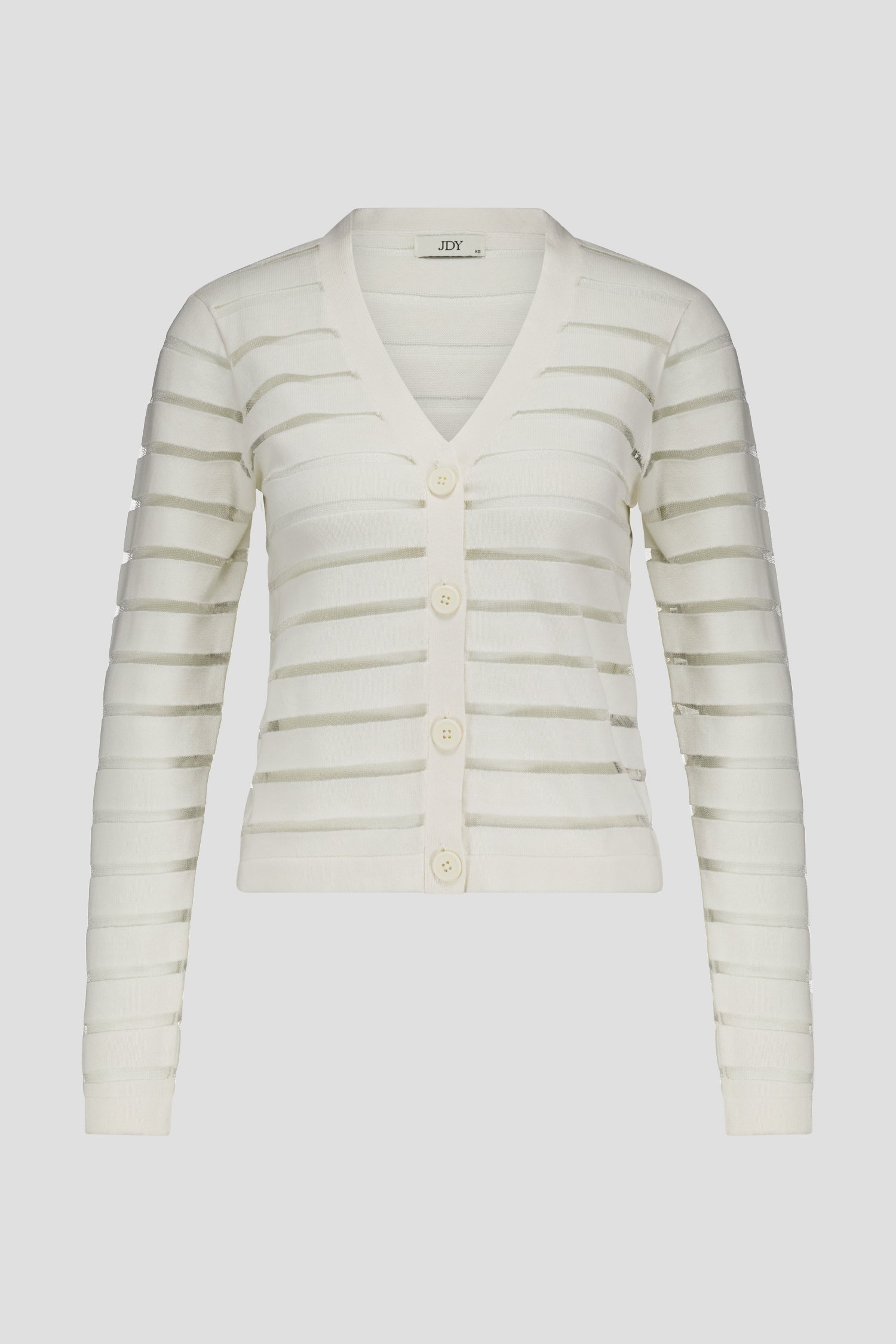 Ecru gestreepte cardigan van JDY voor Dames