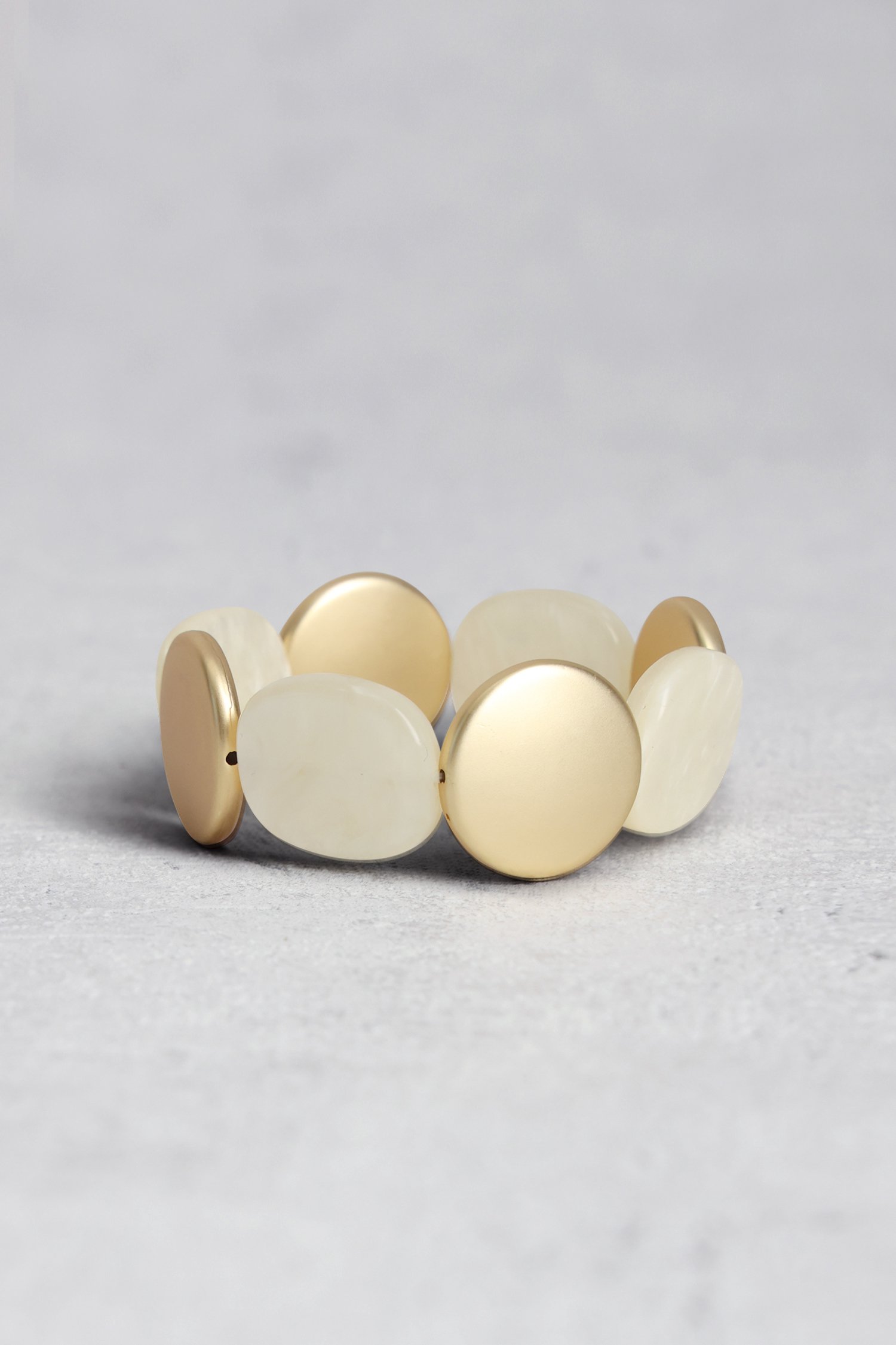Ecru-gouden armband van Liberty Island voor Dames